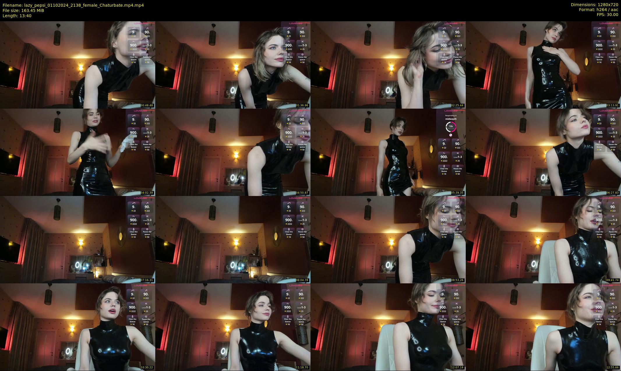 lazy_pepsi — 14 minute Chaturbate female cam show recording, 720p, Oct 1, 2024