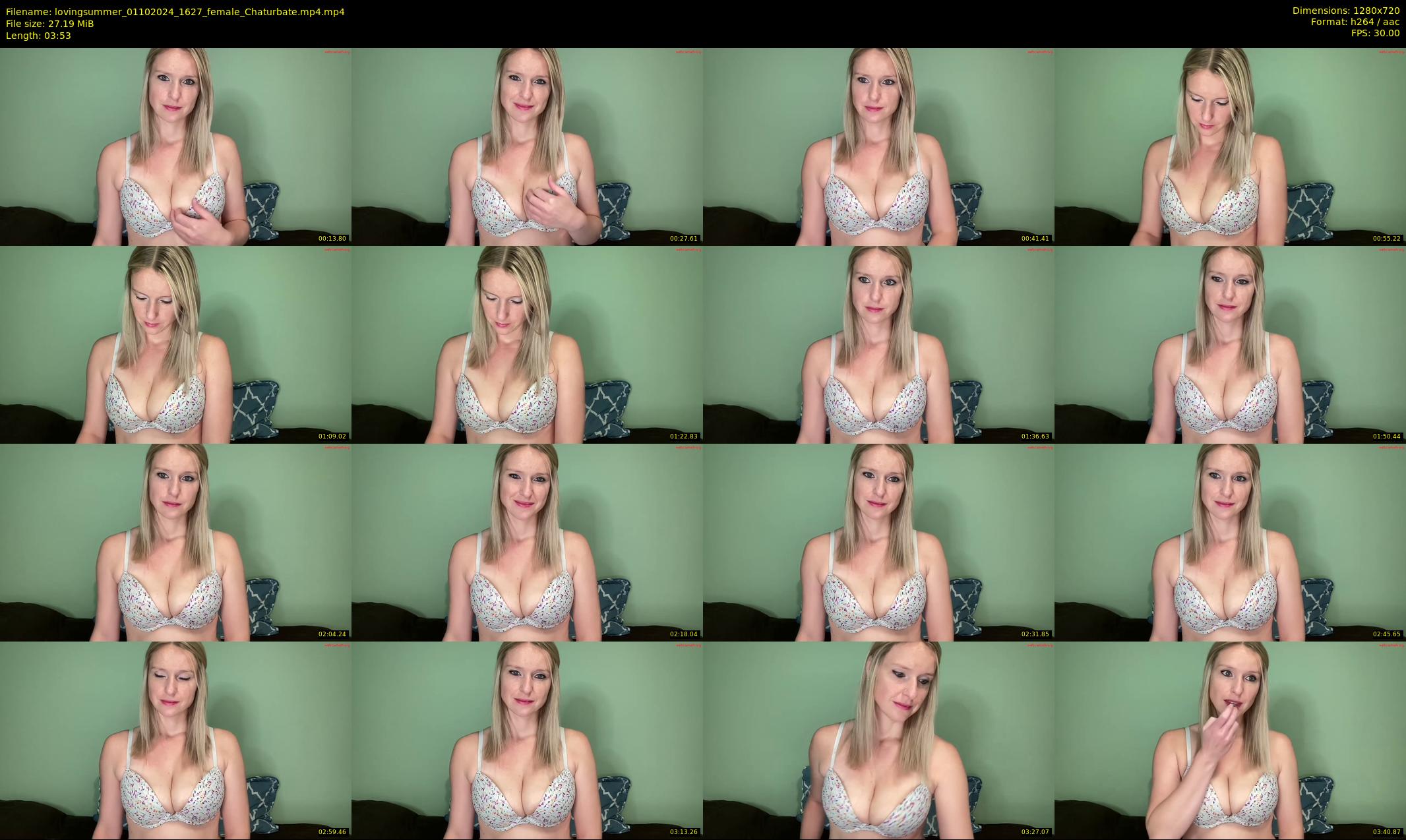 lovingsummer — 4 minute Chaturbate female cam show recording, 720p, Oct 1, 2024