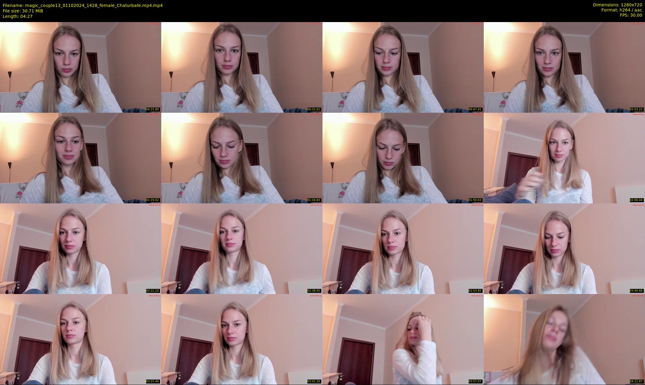magic_couple13 — 5 minute Chaturbate couple cam show recording, 720p, Oct 1, 2024