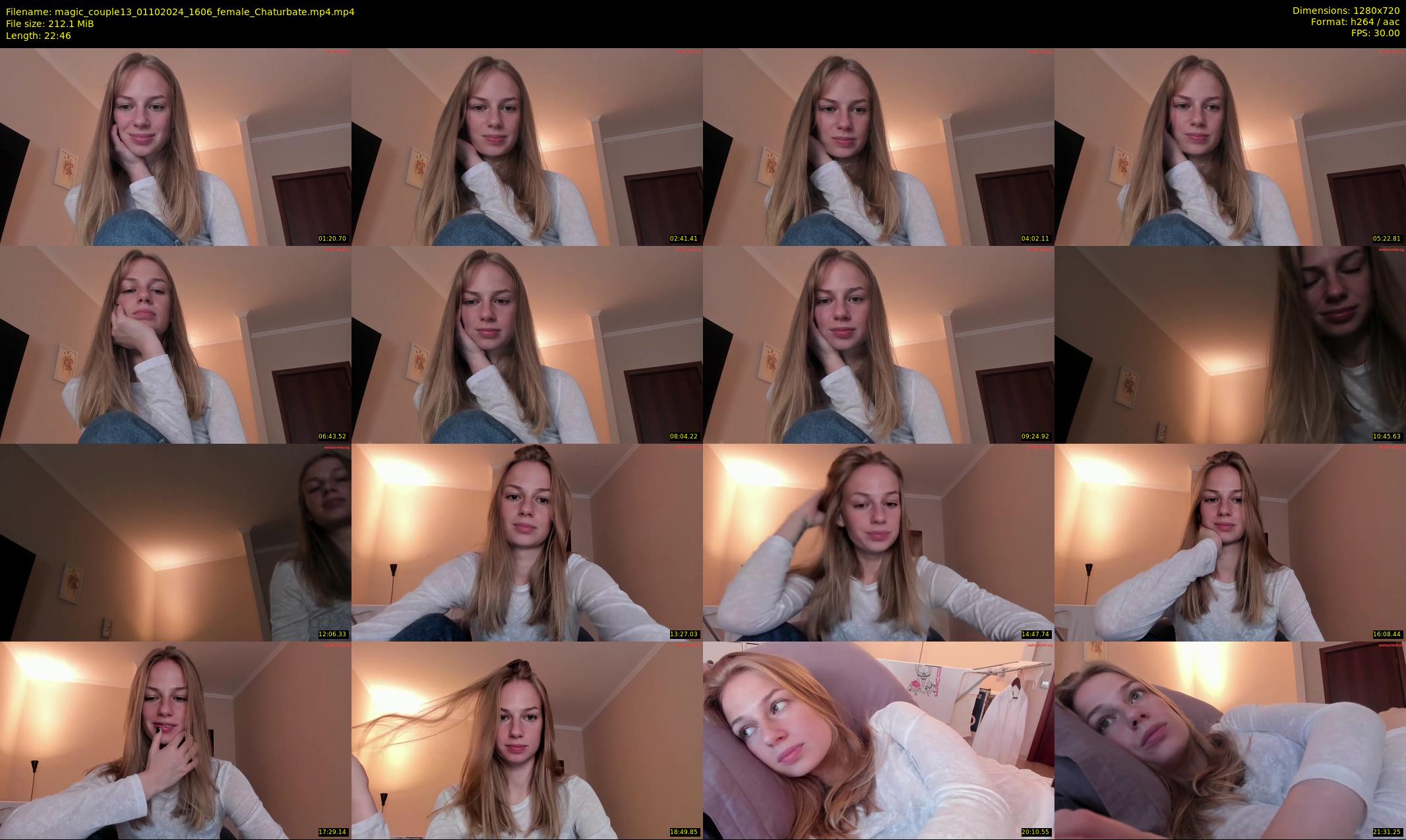 magic_couple13 — 23 minute Chaturbate couple cam show recording, 720p, Oct 1, 2024