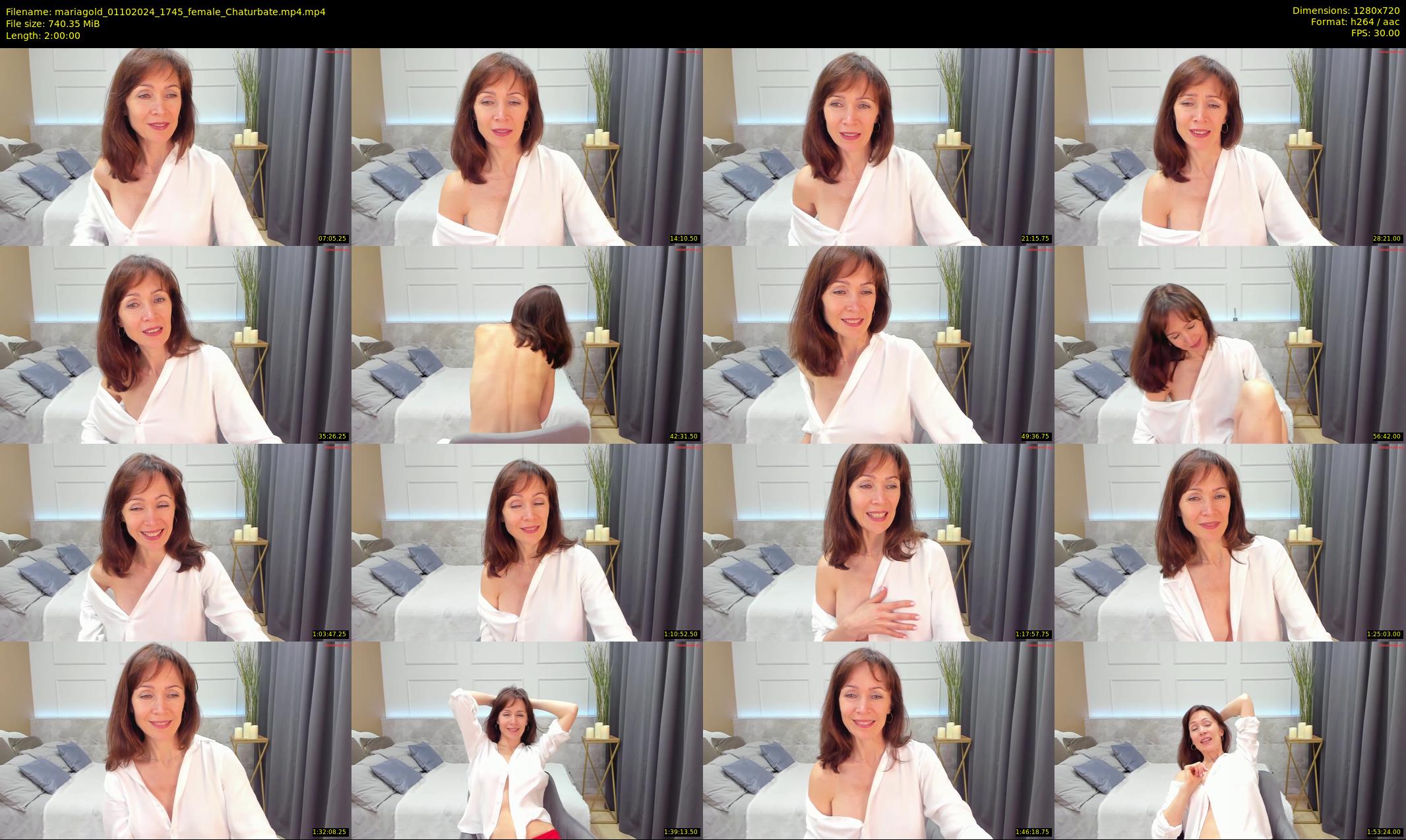mariagold — 120 minute Chaturbate female cam show recording, 720p, Oct 1, 2024