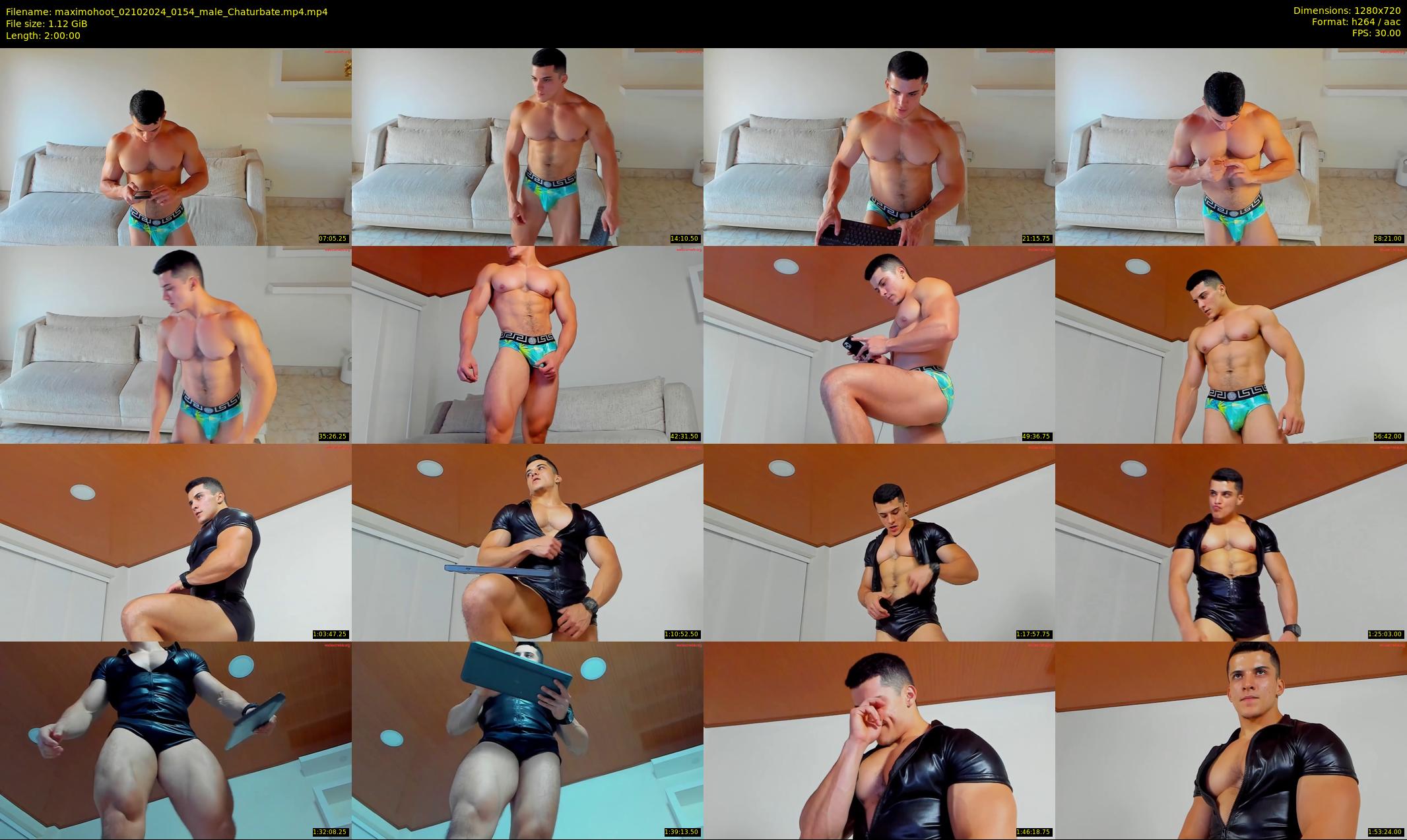 maximohoot — 120 minute Chaturbate male cam show recording, 720p, Oct 2, 2024
