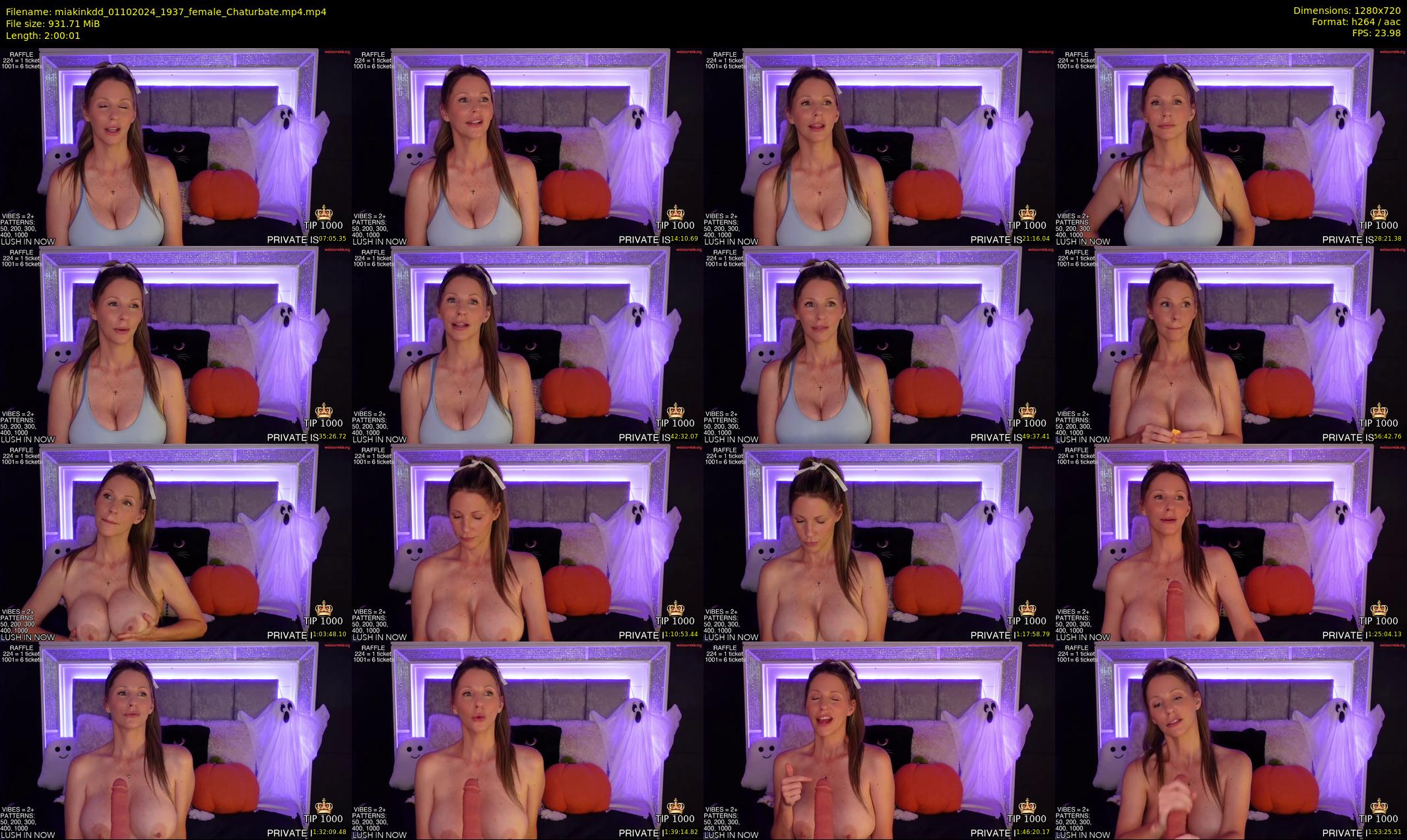 miakinkdd — 121 minute Chaturbate female cam show recording, 720p, Oct 1, 2024