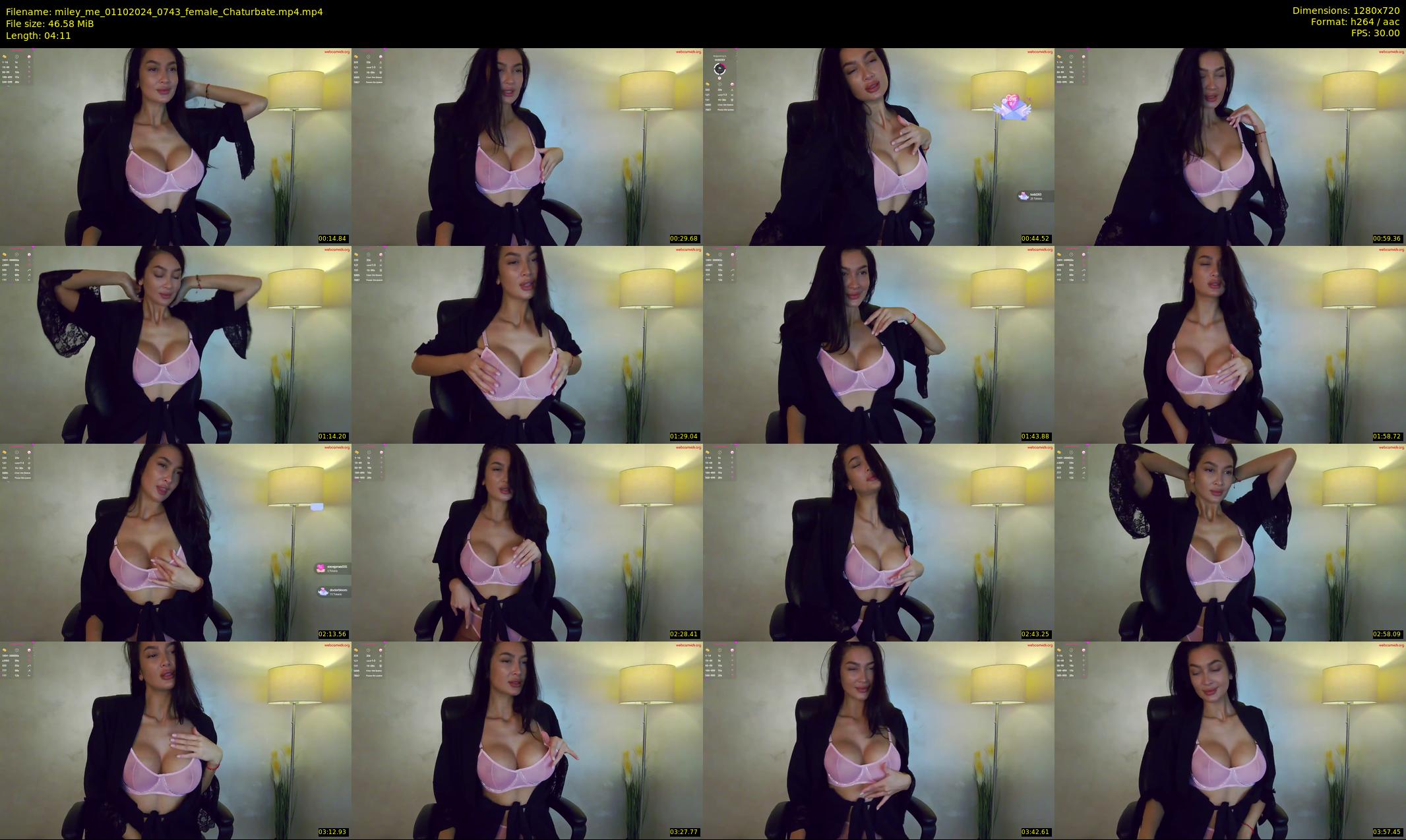 miley_me — 5 minute Chaturbate female cam show recording, 720p, Oct 1, 2024