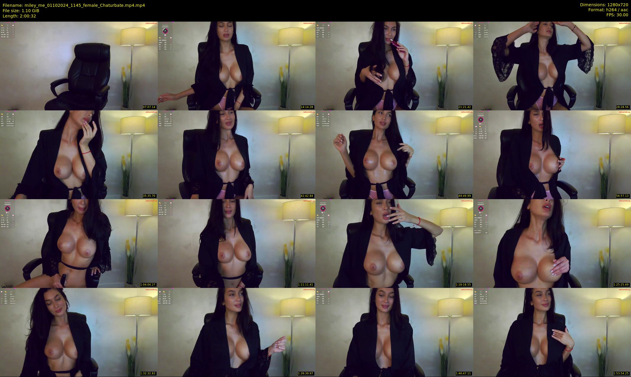 miley_me — 121 minute Chaturbate female cam show recording, 720p, Oct 1, 2024