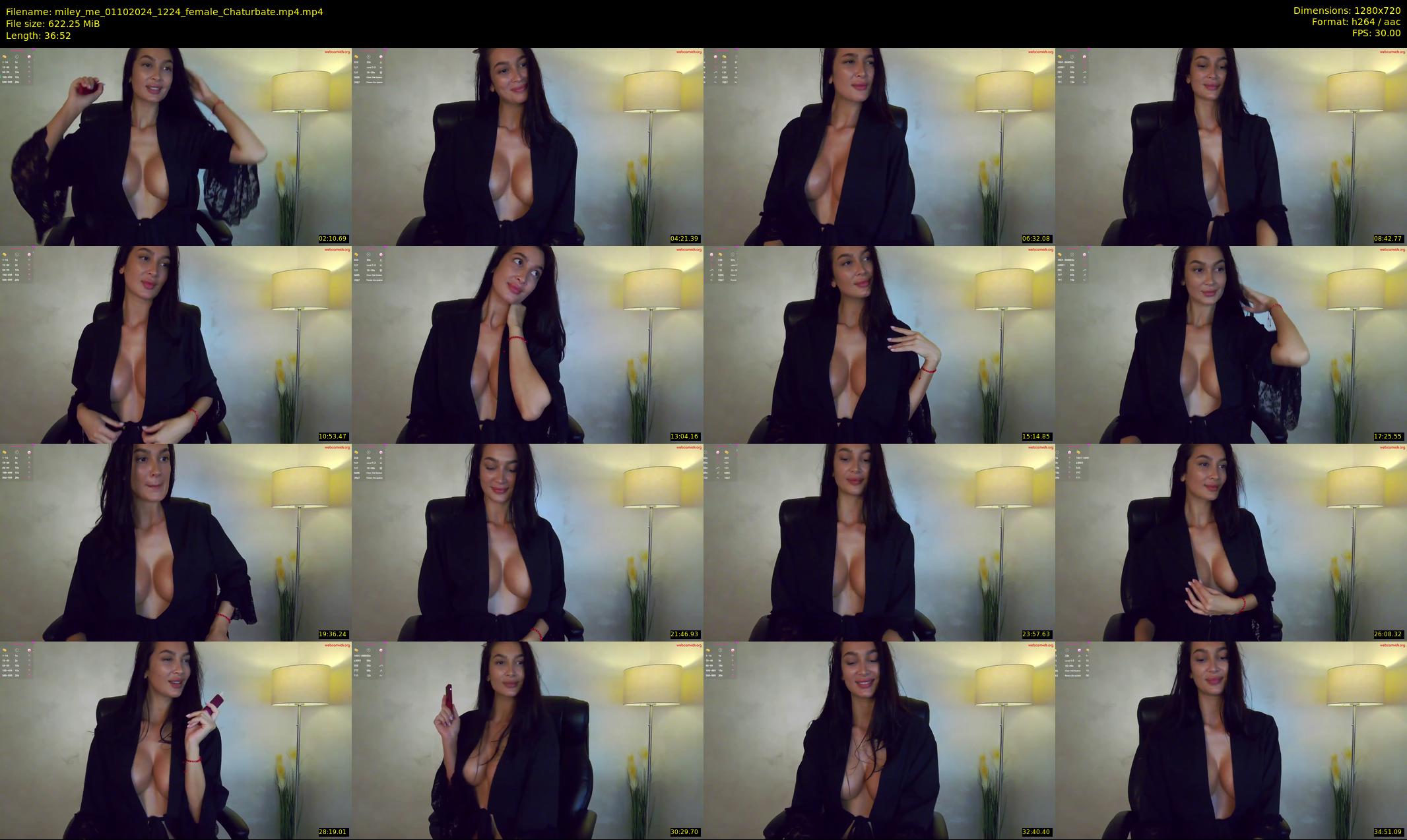 miley_me — 37 minute Chaturbate female cam show recording, 720p, Oct 1, 2024