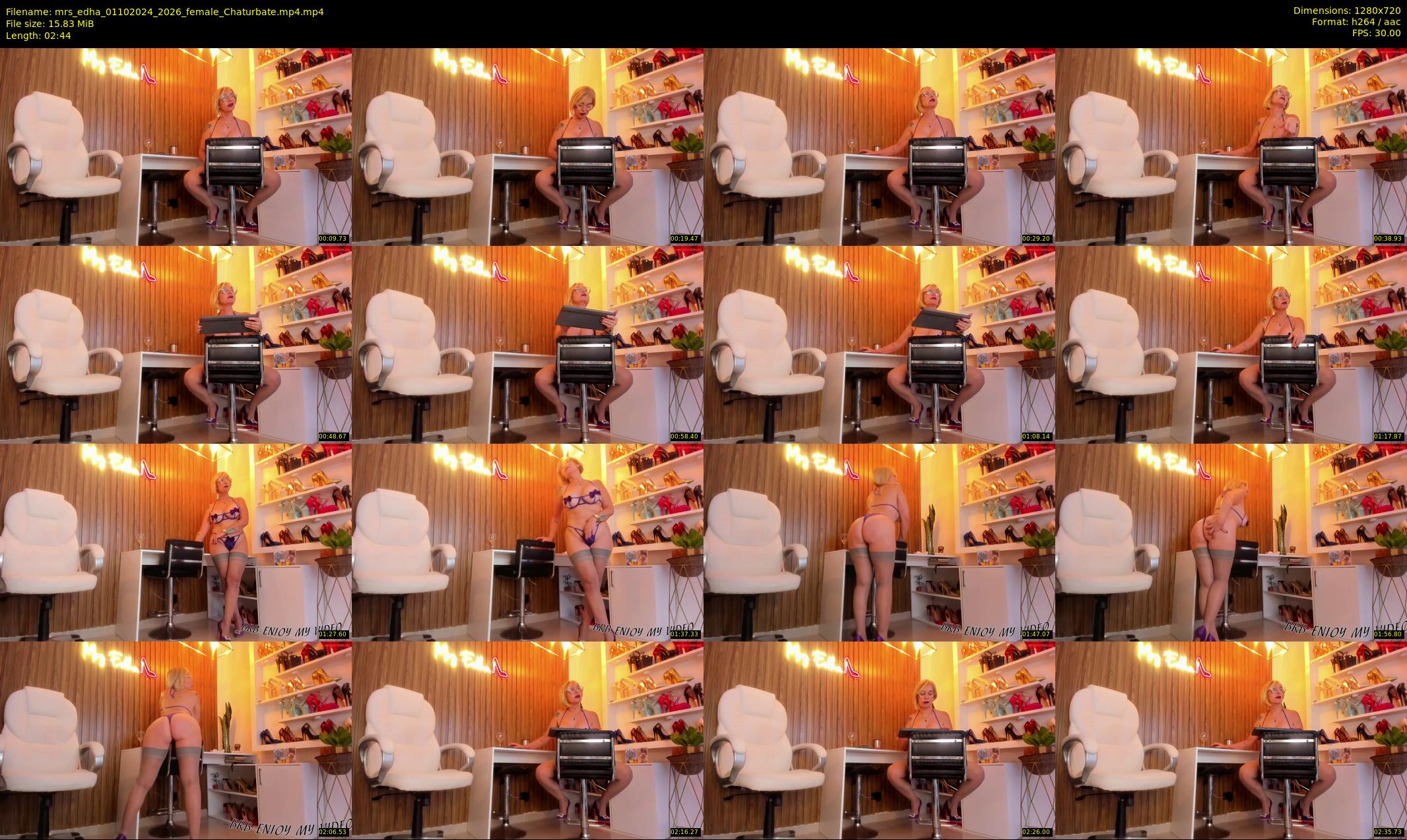 mrs_edha — 3 minute Chaturbate female cam show recording, 720p, Oct 1, 2024