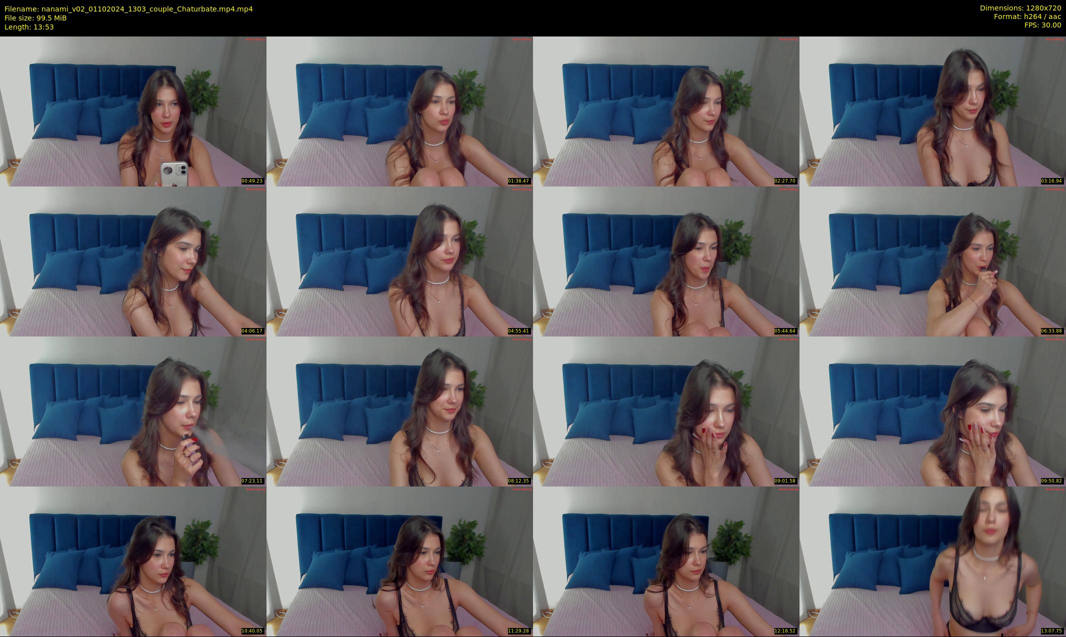 nanami_v02 — 14 minute Chaturbate couple cam show recording, 720p, Oct 1, 2024