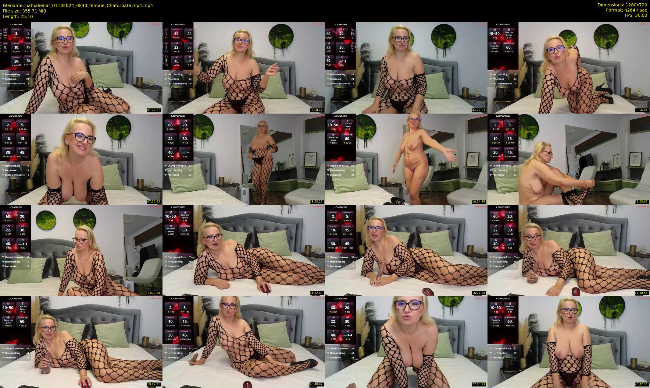 nathalienat — 26 minute Chaturbate female cam show recording, 720p, Oct 1, 2024