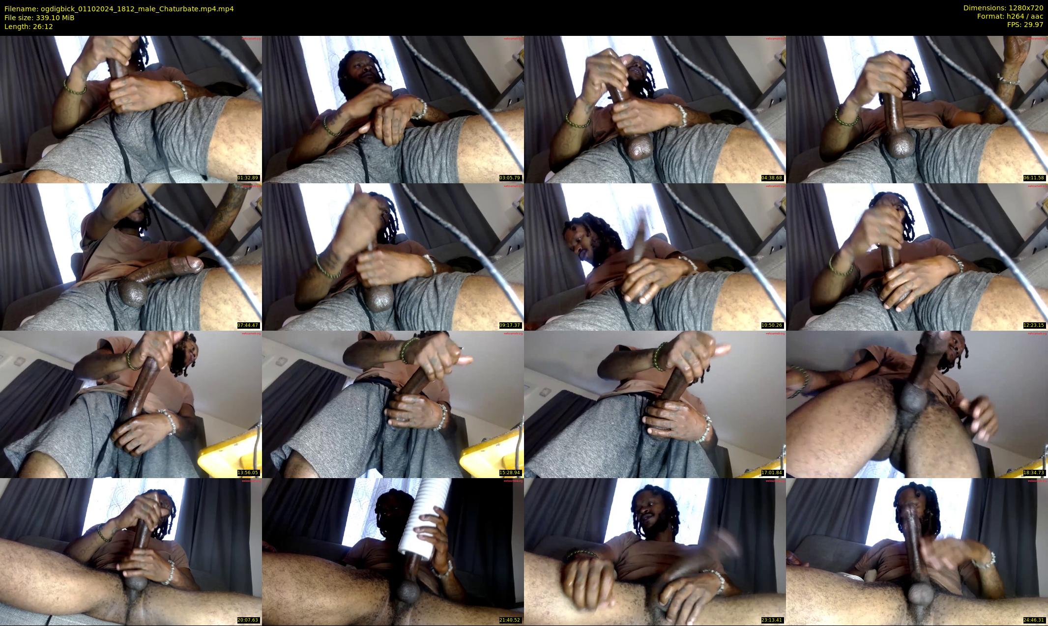 ogdigbick — 27 minute Chaturbate male cam show recording, 720p, Oct 1, 2024