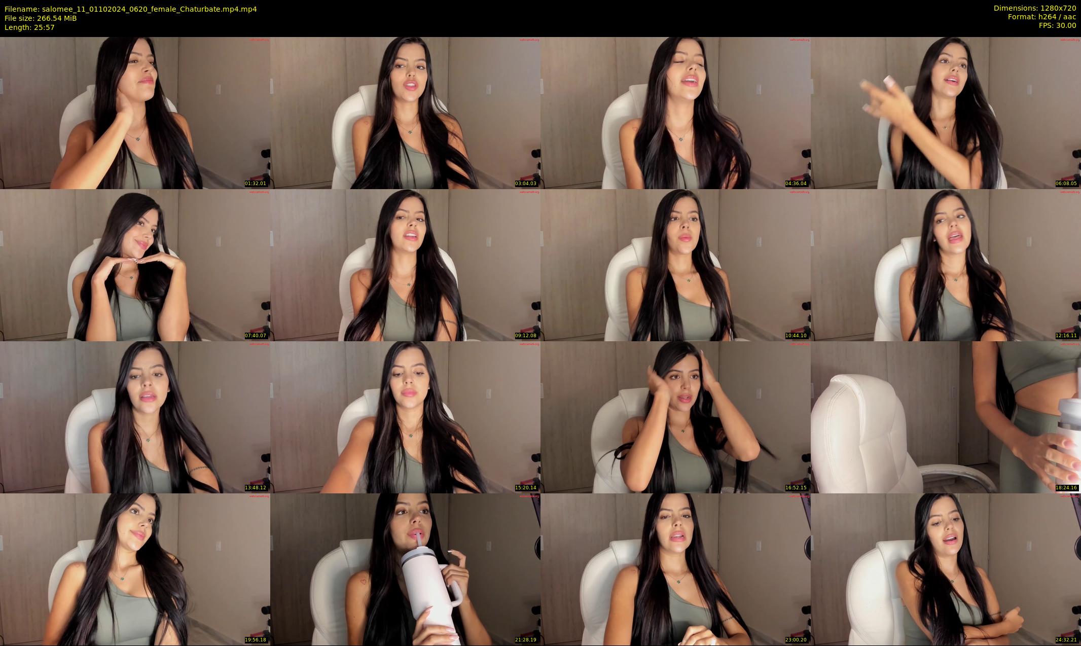 salomee_11 — 26 minute Chaturbate female cam show recording, 720p, Oct 1, 2024