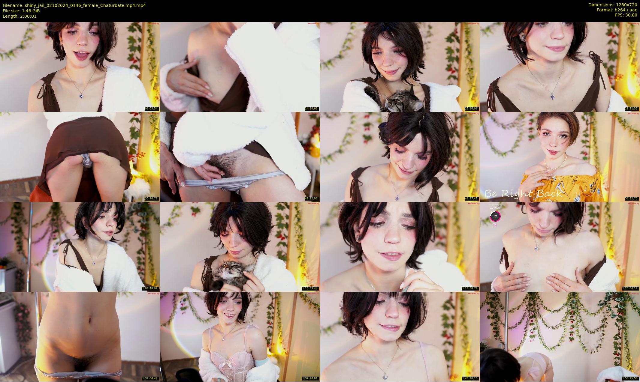 shiny_jail — 121 minute Chaturbate female cam show recording, 720p, Oct 2, 2024
