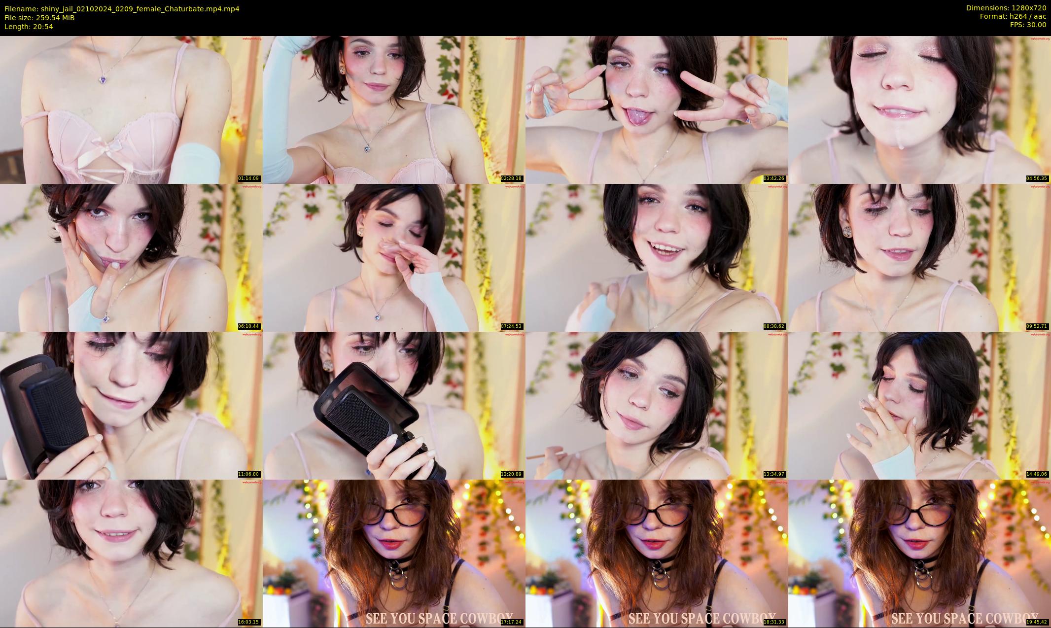 shiny_jail — 21 minute Chaturbate female cam show recording, 720p, Oct 2, 2024