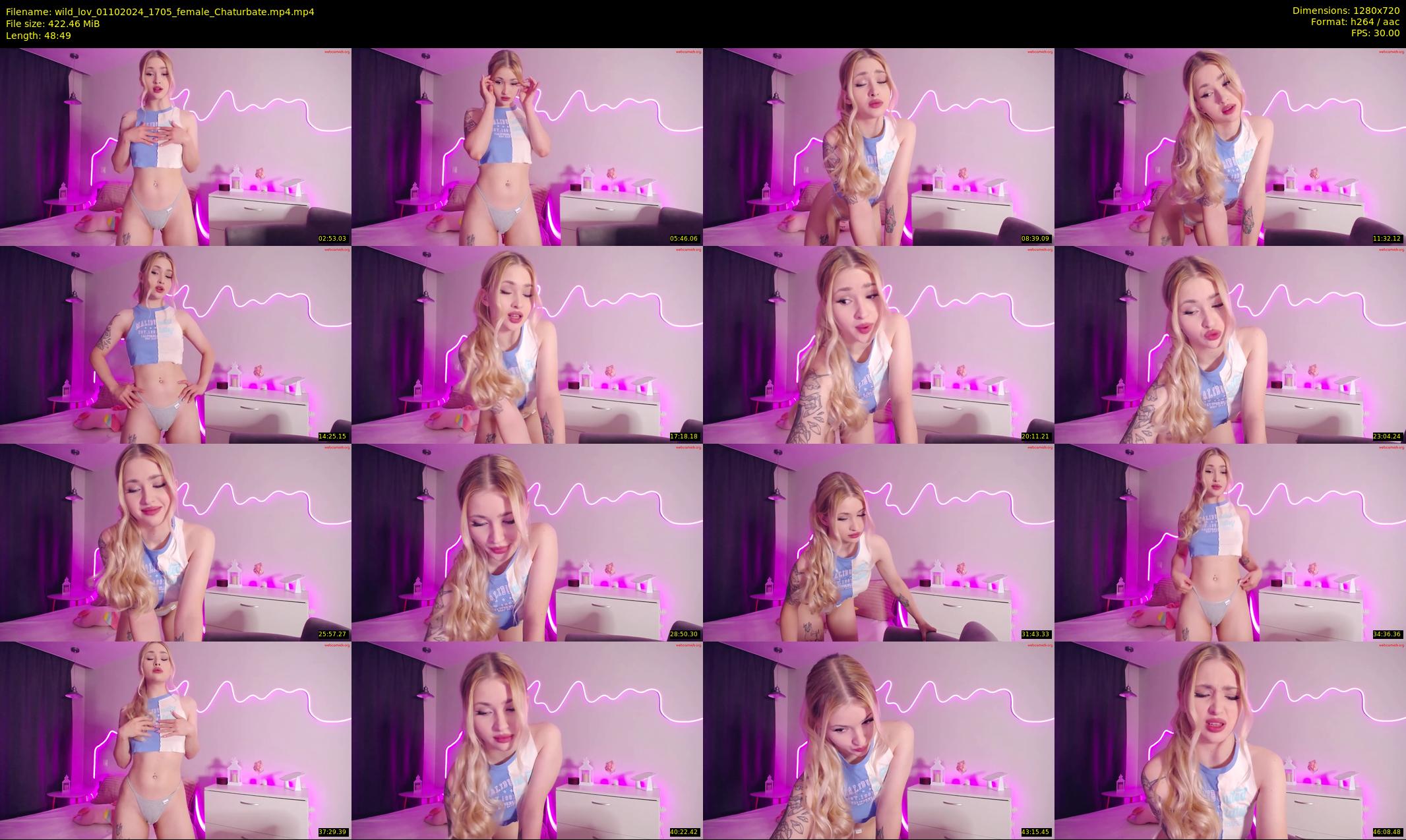 wild_lov — 49 minute Chaturbate female cam show recording, 720p, Oct 1, 2024