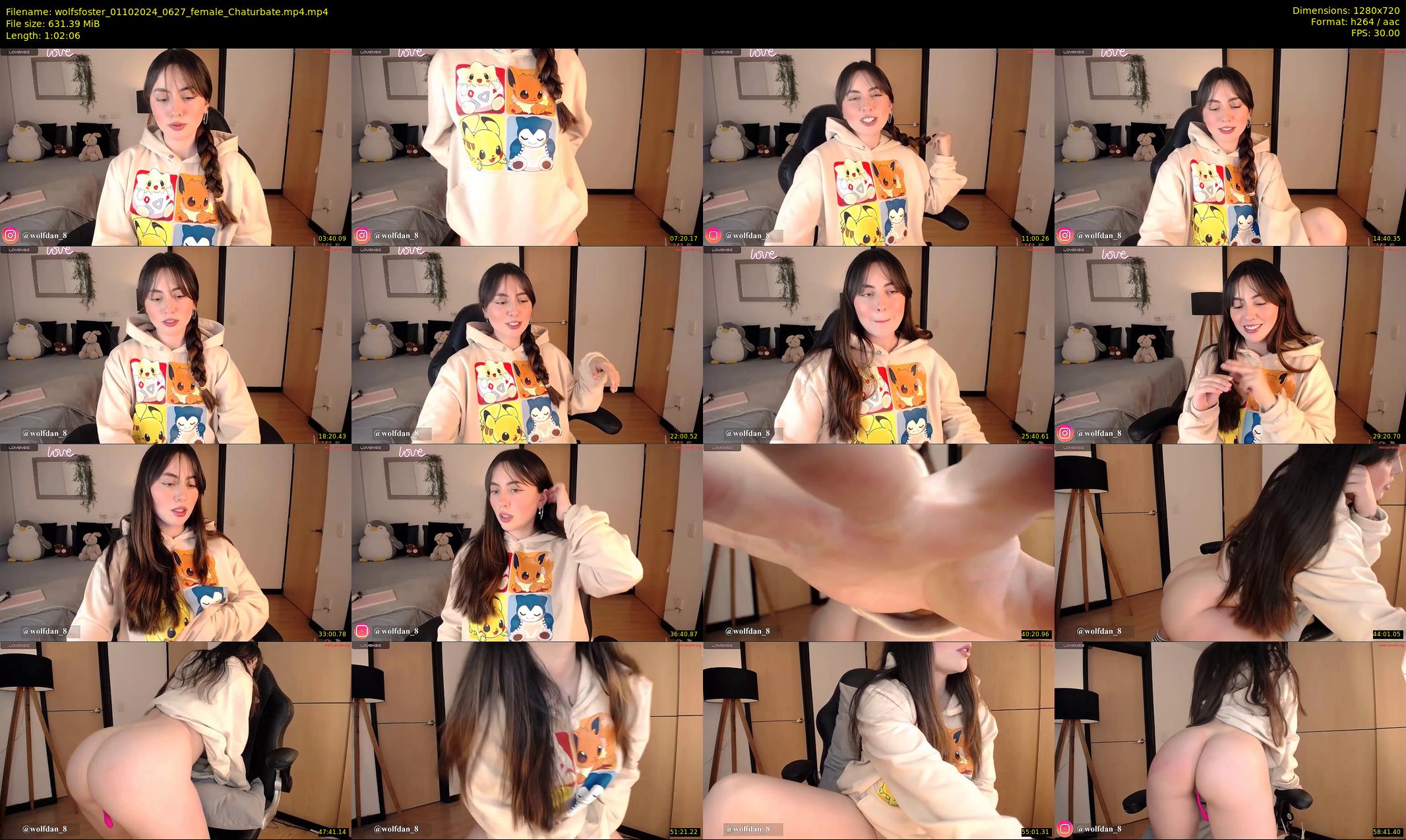 wolfsfoster — 63 minute Chaturbate couple cam show recording, 720p, Oct 1, 2024