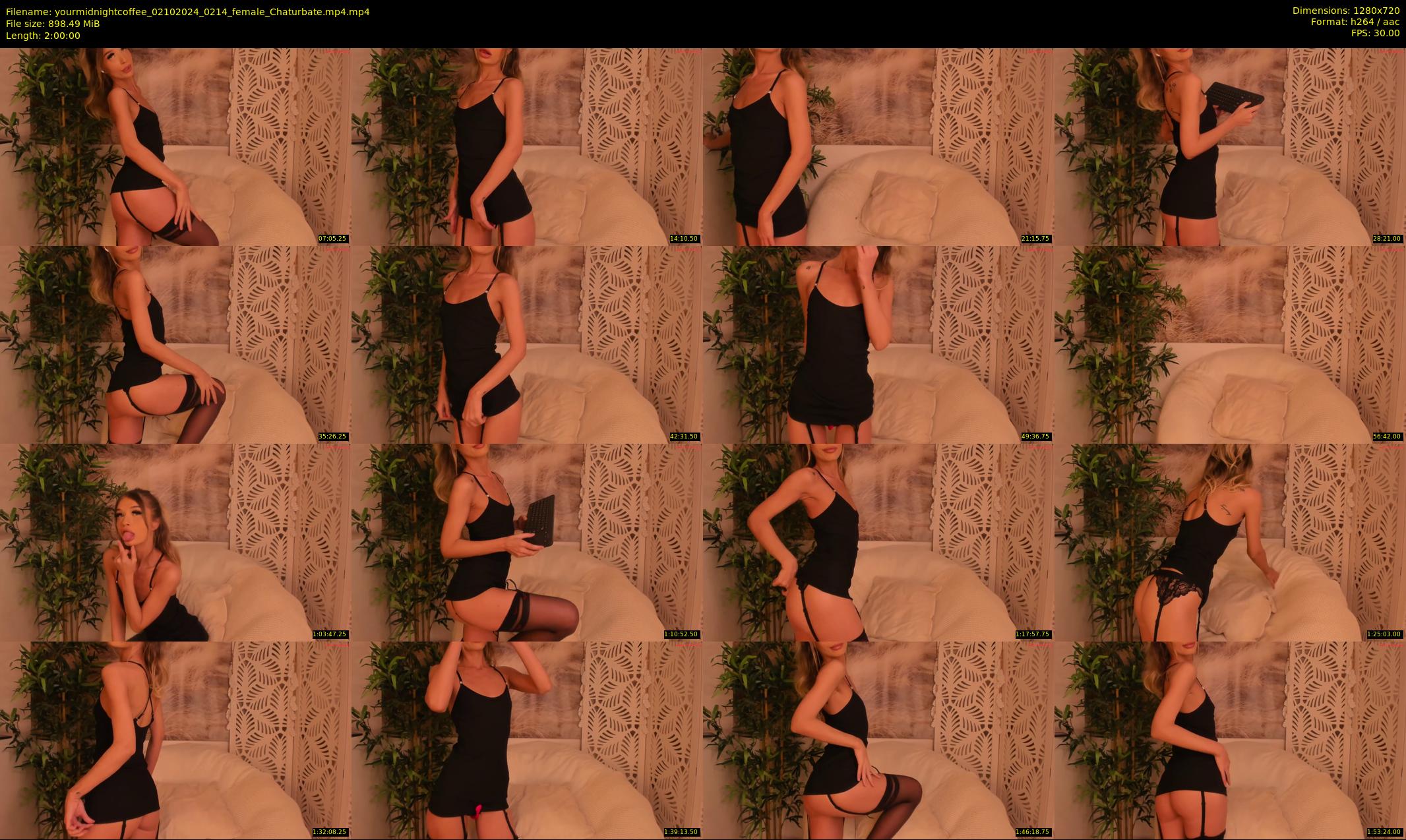 yourmidnightcoffee — 120 minute Chaturbate female cam show recording, 720p, Oct 2, 2024