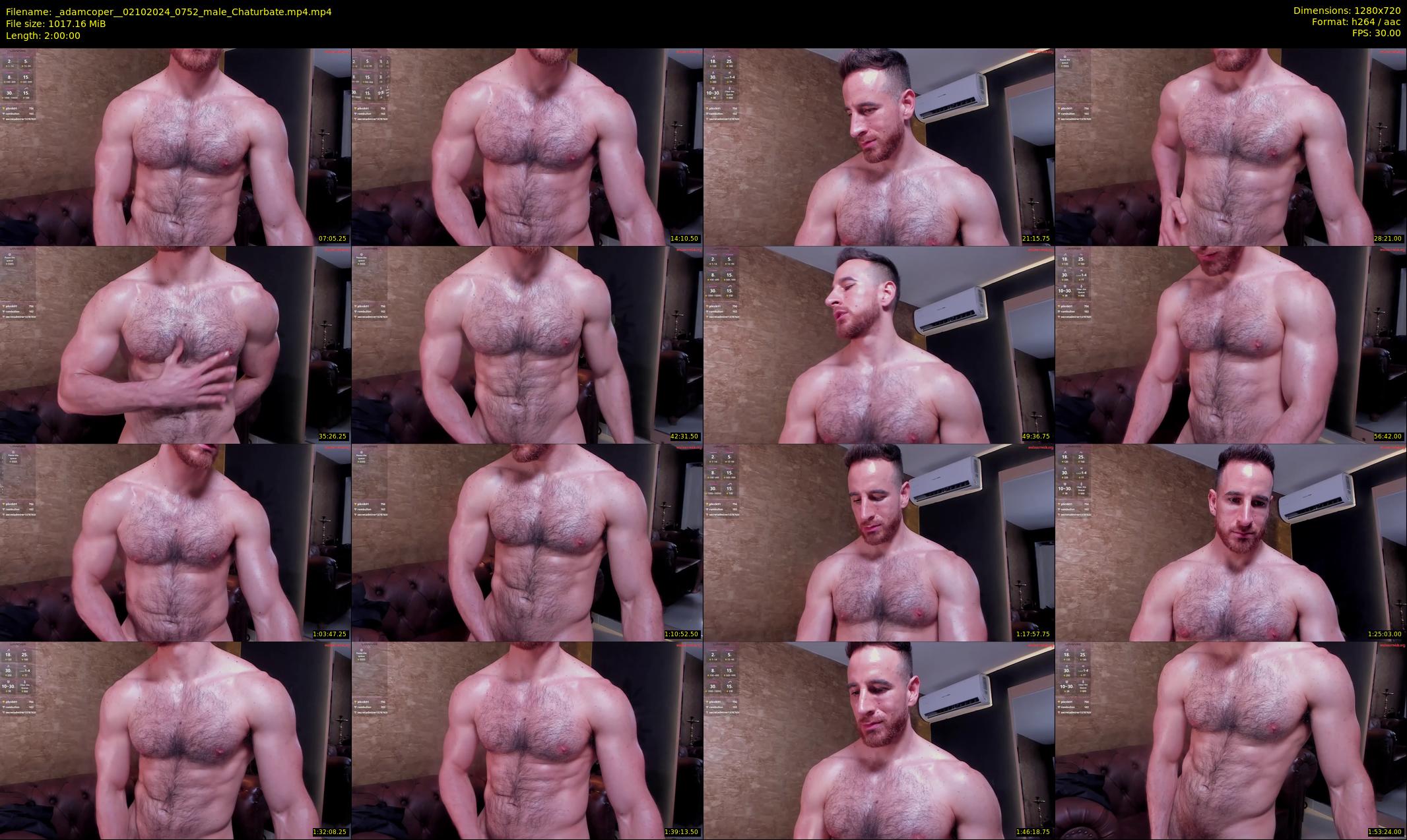 _adamcoper_ — 120 minute Chaturbate male cam show recording, 720p, Oct 2, 2024