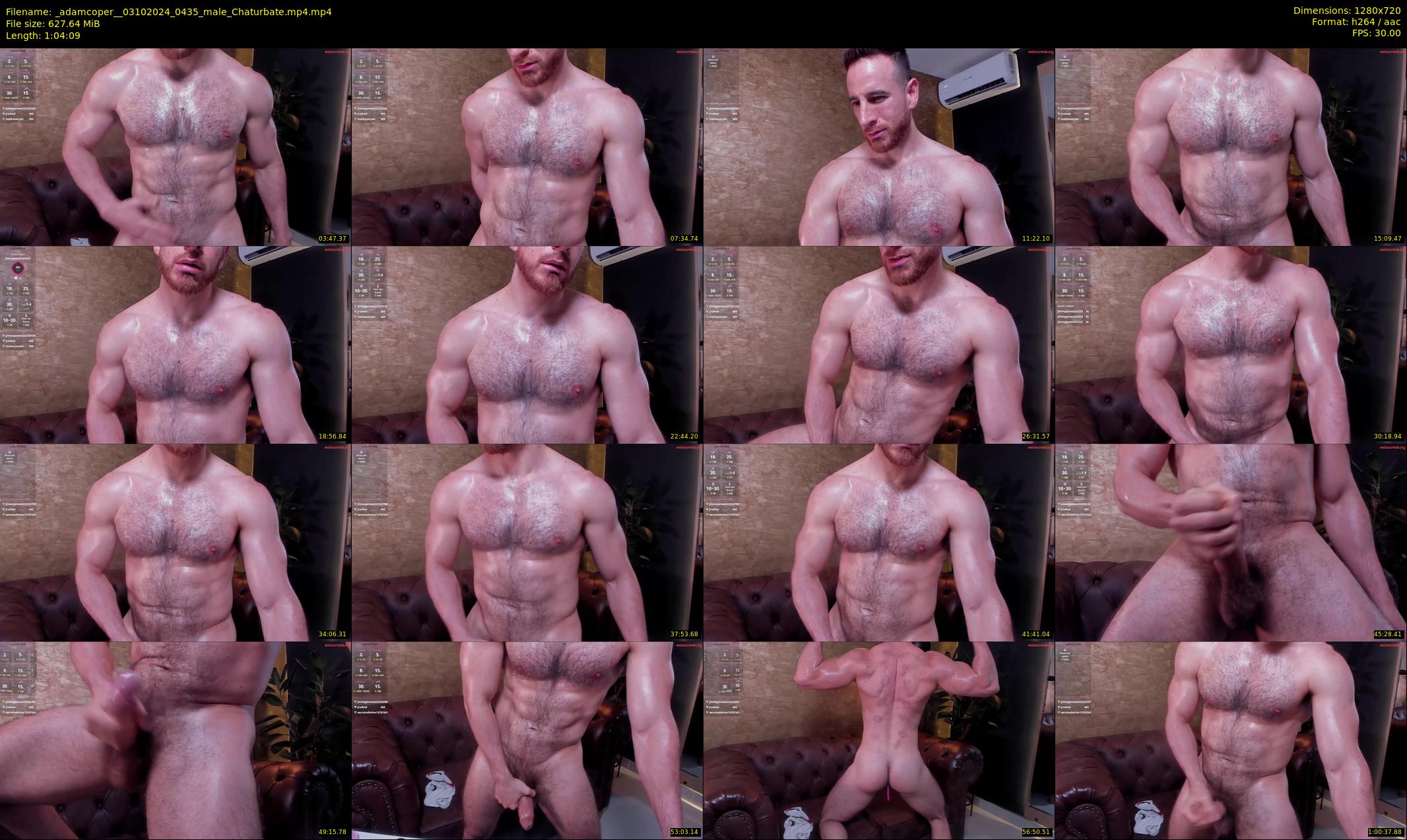 _adamcoper_ — 65 minute Chaturbate male cam show recording, 720p, Oct 3, 2024