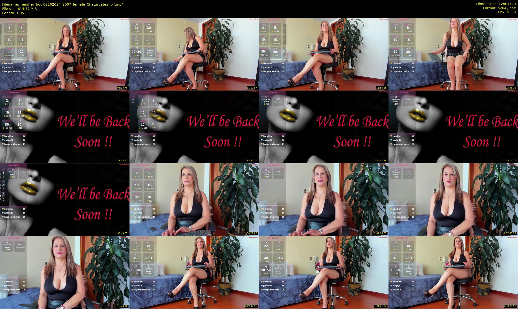 _jeniffer_hot — 96 minute Chaturbate female cam show recording, 720p, Oct 2, 2024