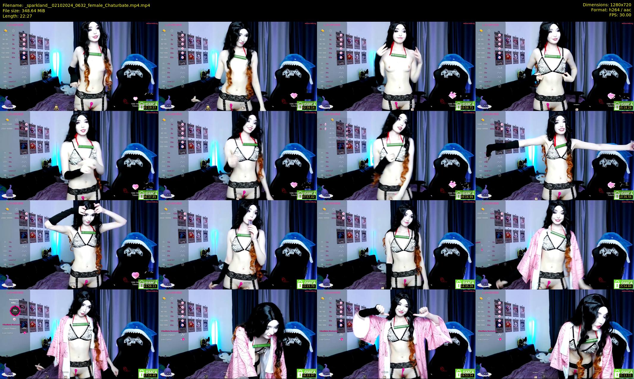 _sparkland_ — 23 minute Chaturbate female cam show recording, 720p, Oct 2, 2024