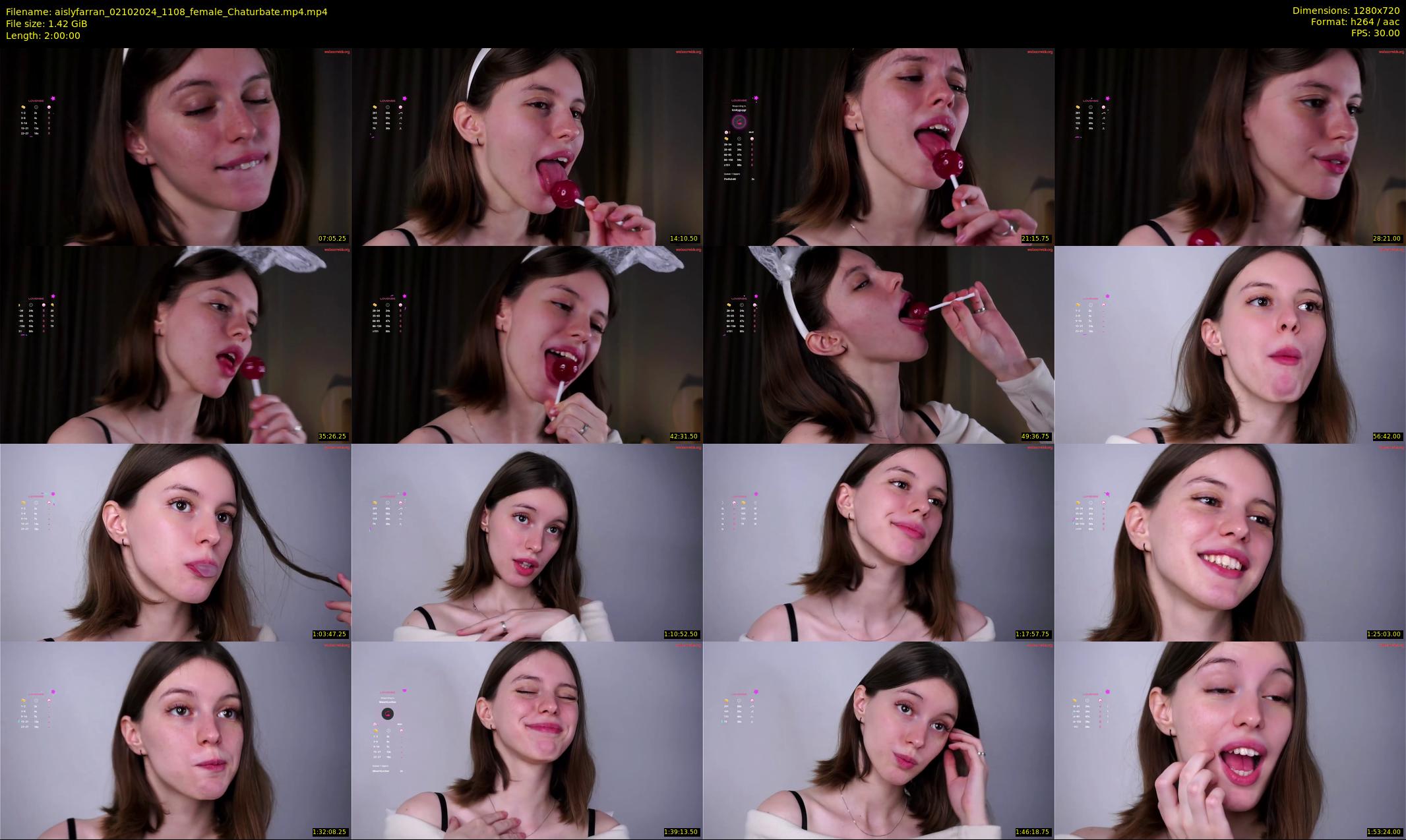 aislyfarran — 120 minute Chaturbate female cam show recording, 720p, Oct 2, 2024