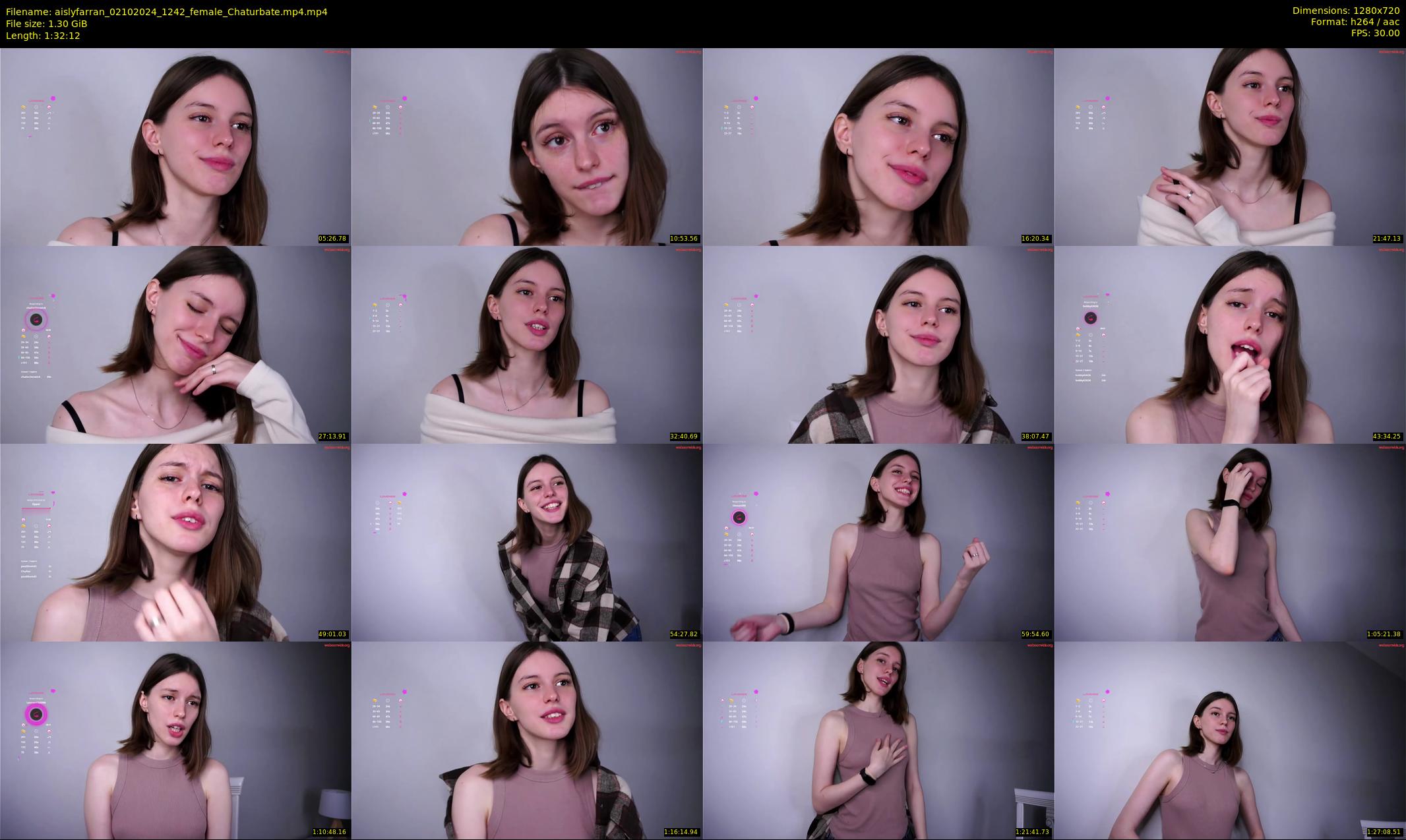 aislyfarran — 93 minute Chaturbate female cam show recording, 720p, Oct 2, 2024