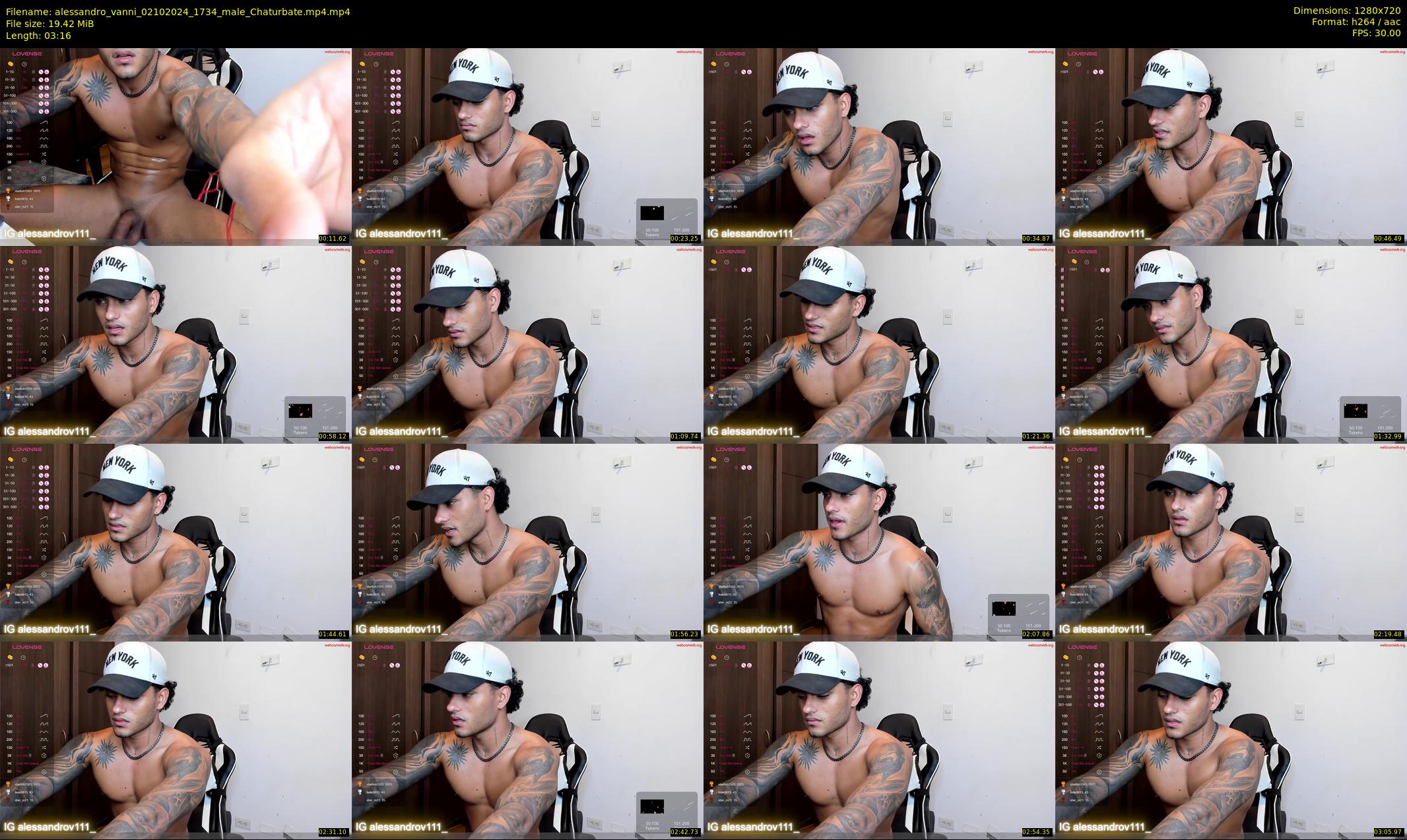 alessandro_vanni — 4 minute Chaturbate male cam show recording, 720p, Oct 2, 2024