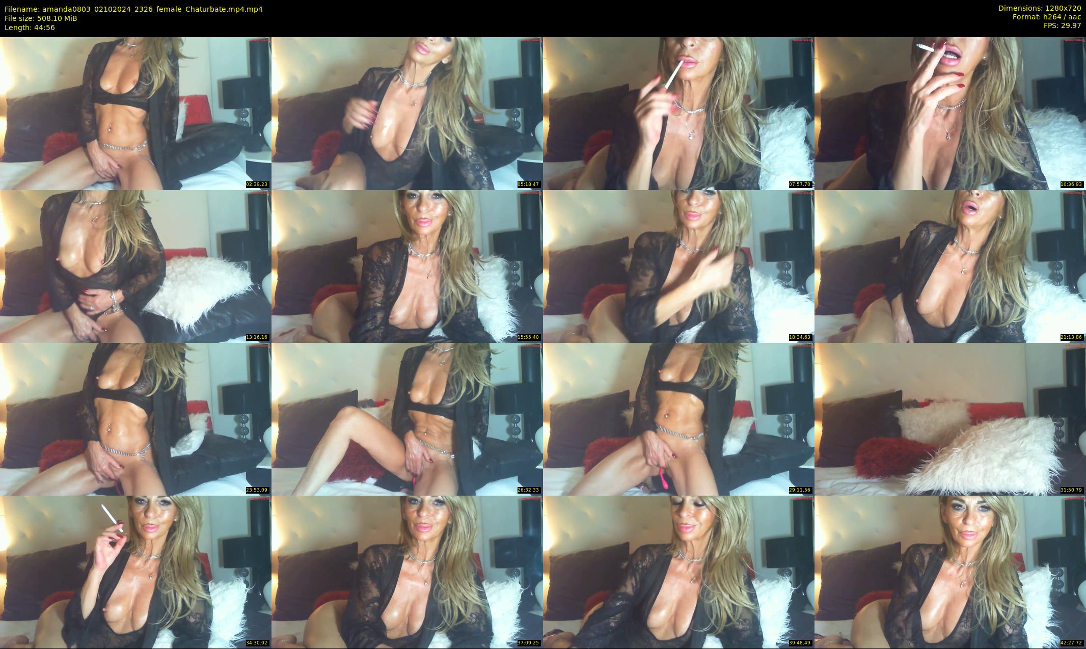 amanda0803 — 45 minute Chaturbate female cam show recording, 720p, Oct 2, 2024