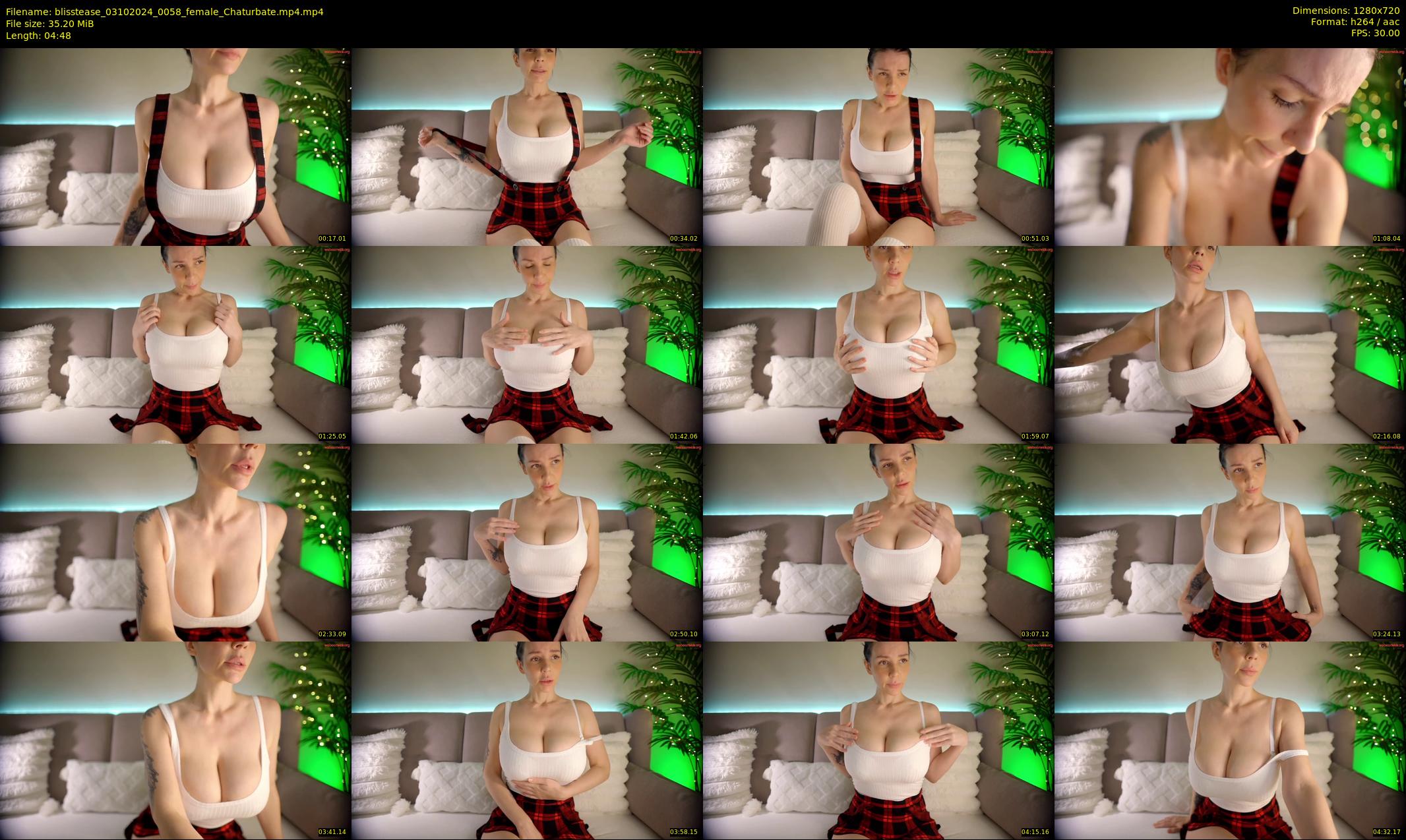 blisstease — 5 minute Chaturbate female cam show recording, 720p, Oct 3, 2024