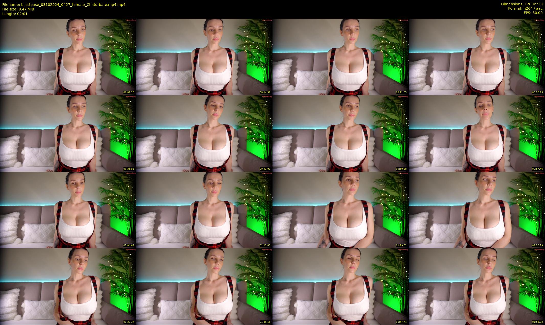 blisstease — 3 minute Chaturbate female cam show recording, 720p, Oct 3, 2024