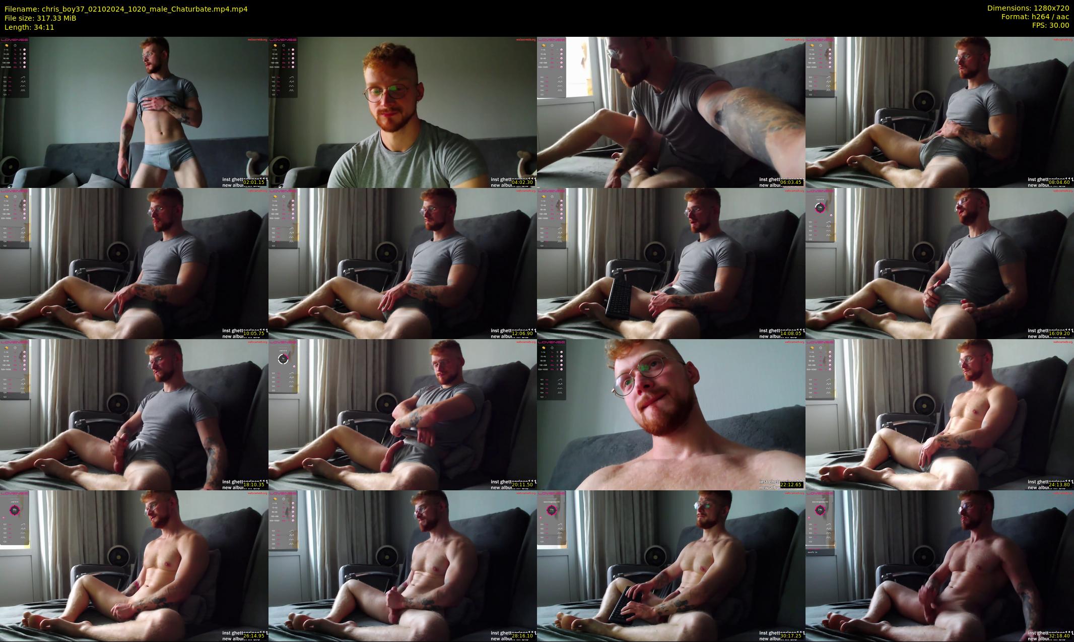 chris_boy37 — 35 minute Chaturbate male cam show recording, 720p, Oct 2, 2024