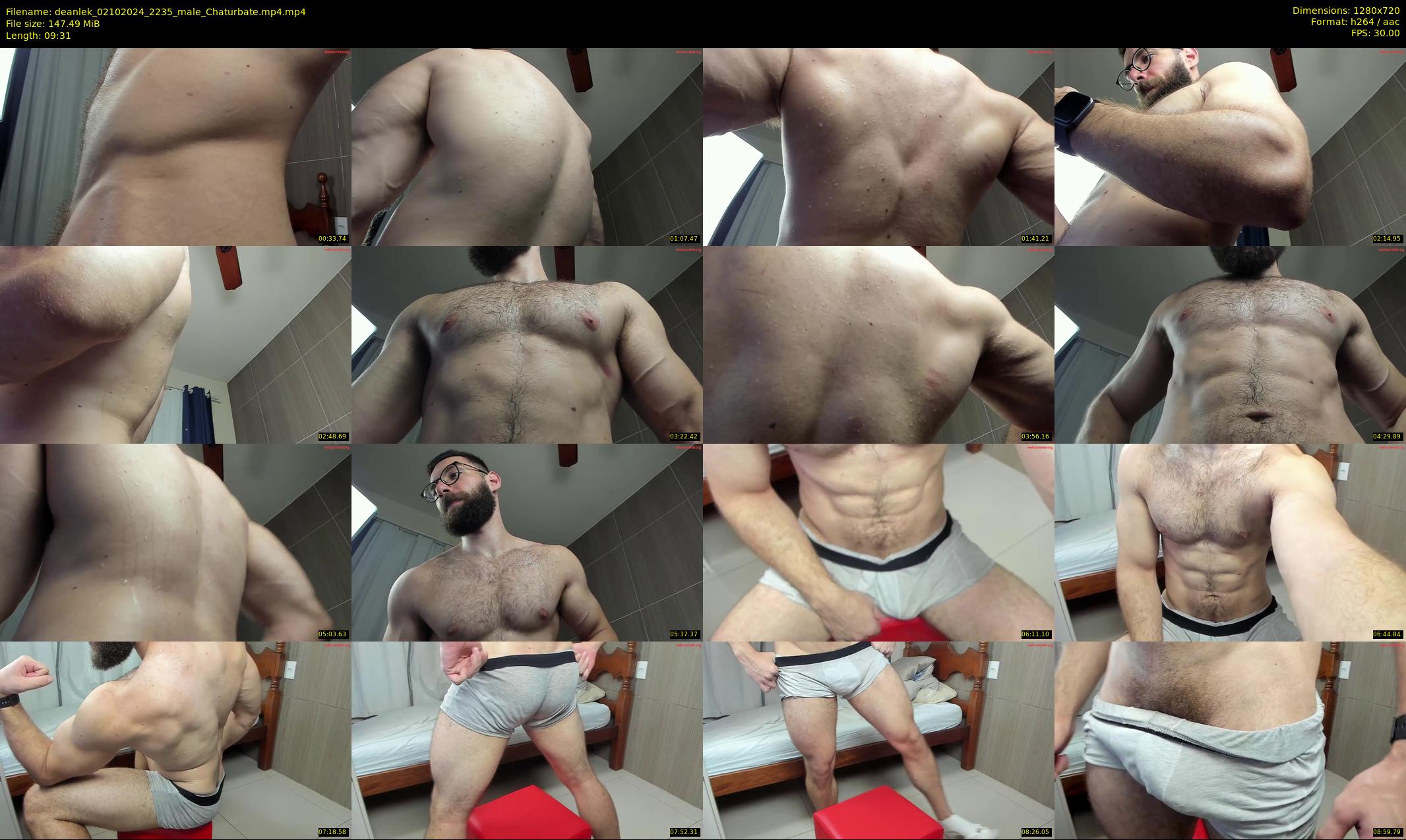 deanlek — 10 minute Chaturbate male cam show recording, 720p, Oct 2, 2024
