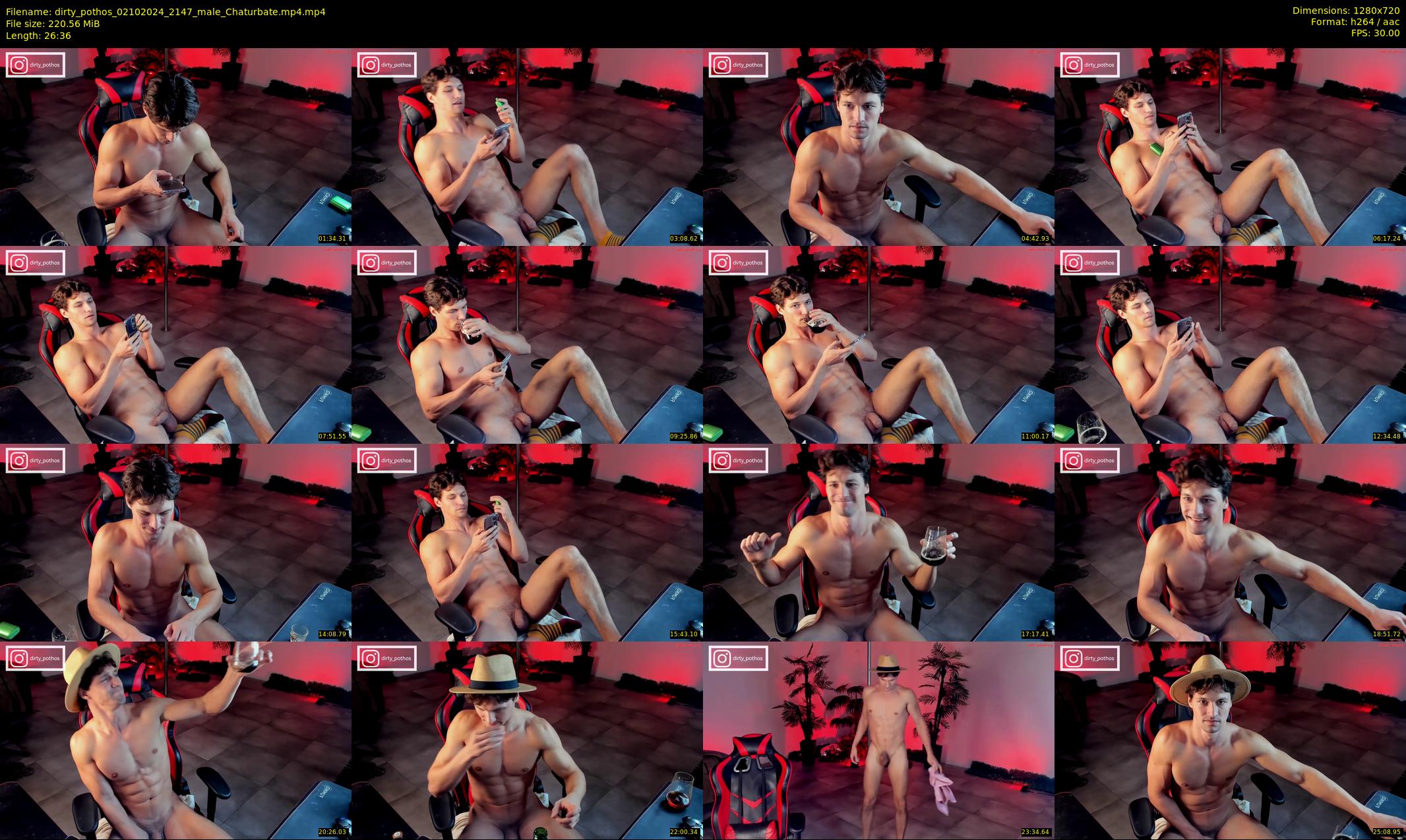 dirty_pothos — 27 minute Chaturbate male cam show recording, 720p, Oct 2, 2024