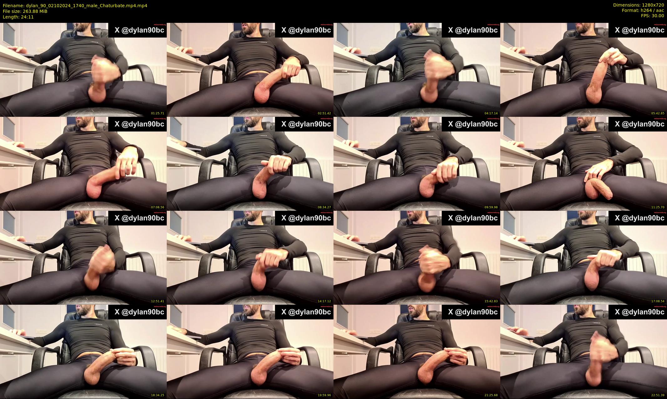 dylan_90 — 25 minute Chaturbate male cam show recording, 720p, Oct 2, 2024
