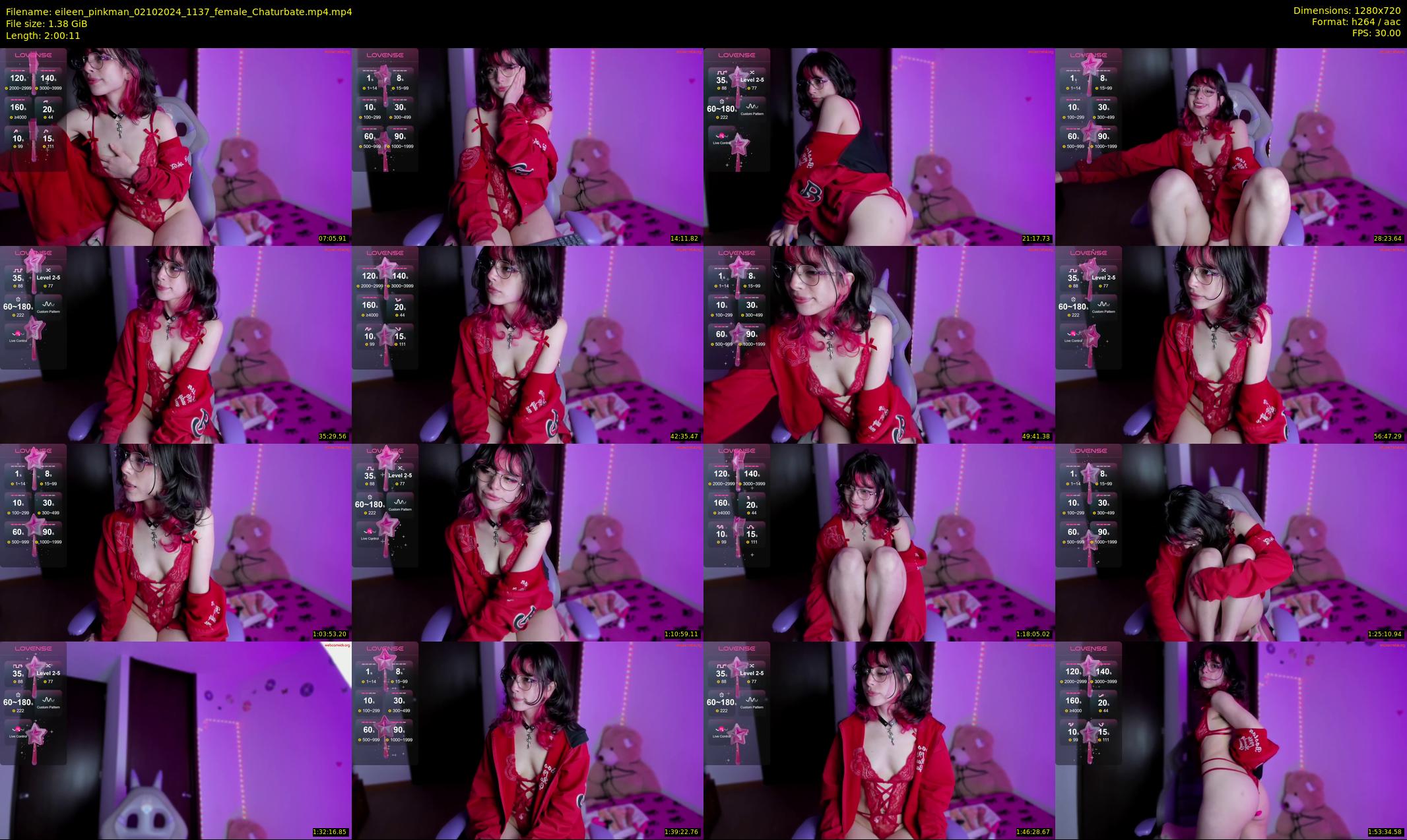 eileen_pinkman — 121 minute Chaturbate female cam show recording, 720p, Oct 2, 2024