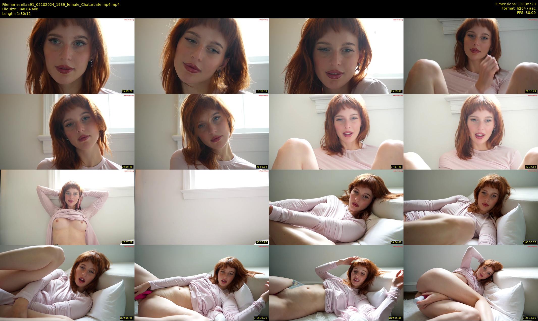 ellaa91 — 91 minute Chaturbate female cam show recording, 720p, Oct 2, 2024