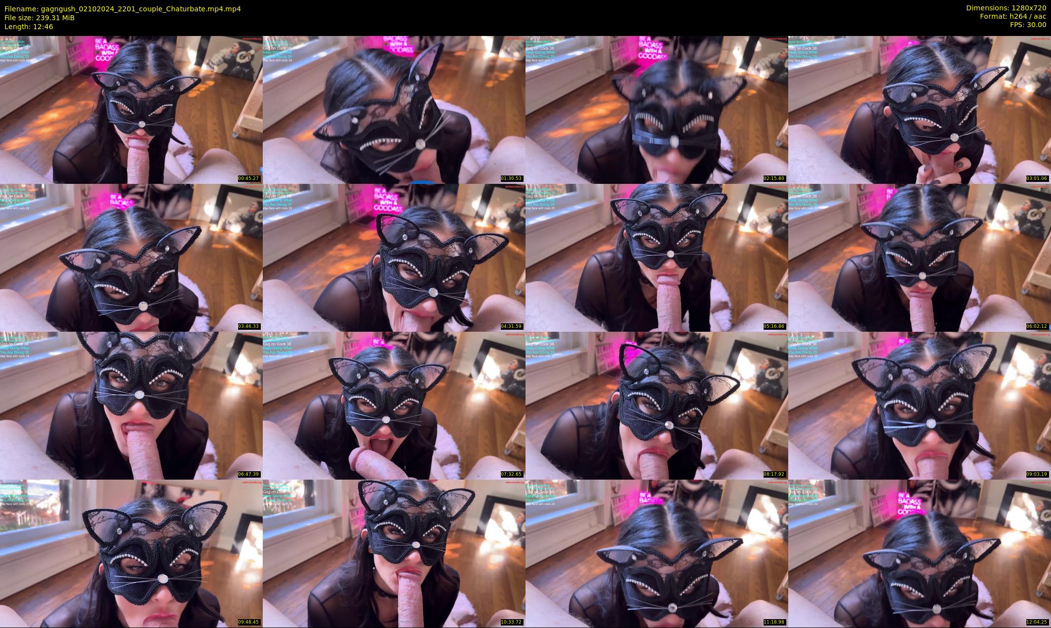 gagngush — 13 minute Chaturbate couple cam show recording, 720p, Oct 2, 2024