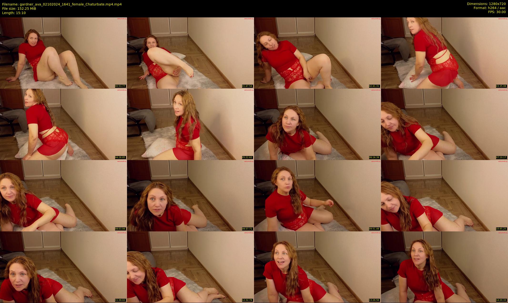 gardner_ava — 16 minute Chaturbate female cam show recording, 720p, Oct 2, 2024