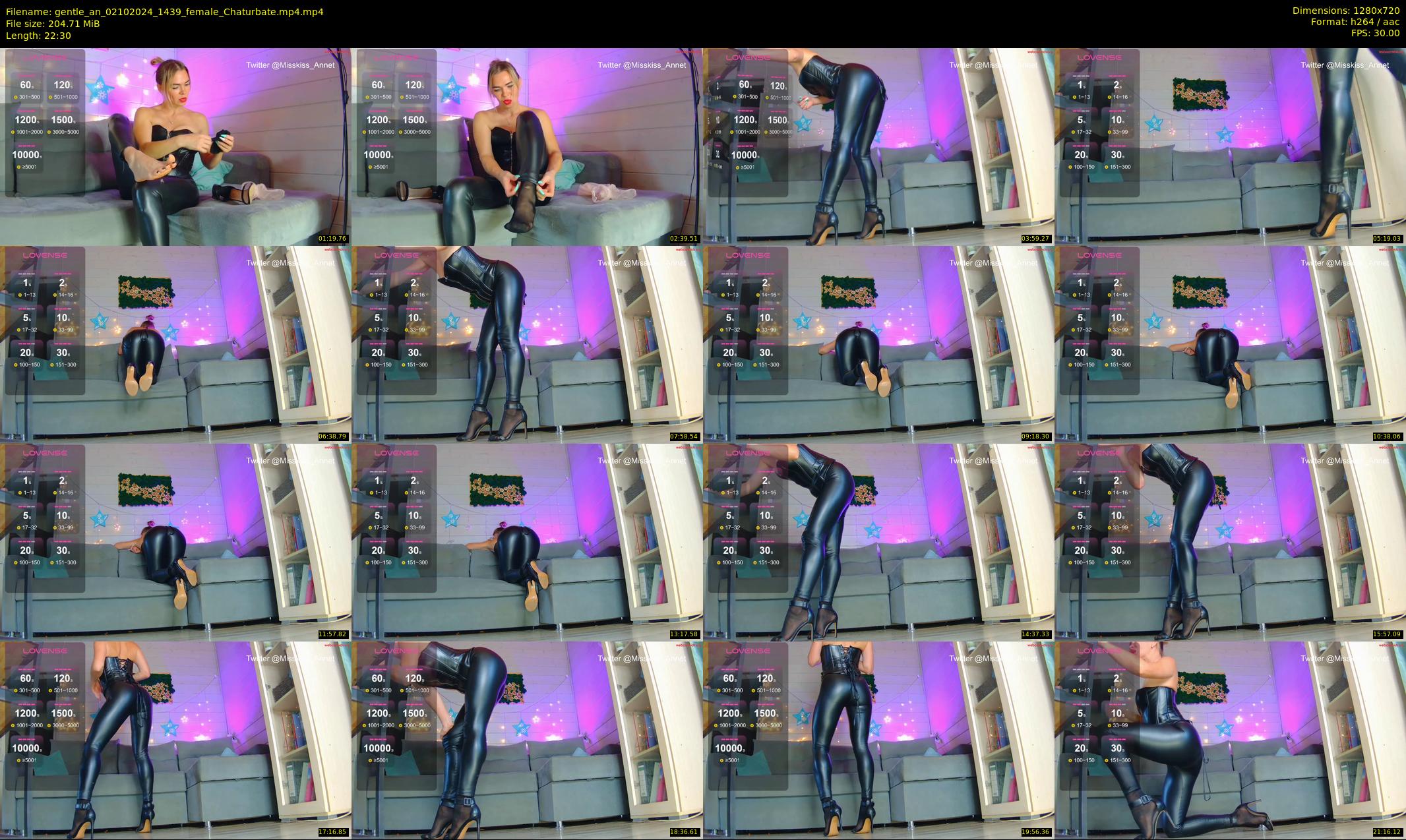 gentle_an — 23 minute Chaturbate female cam show recording, 720p, Oct 2, 2024