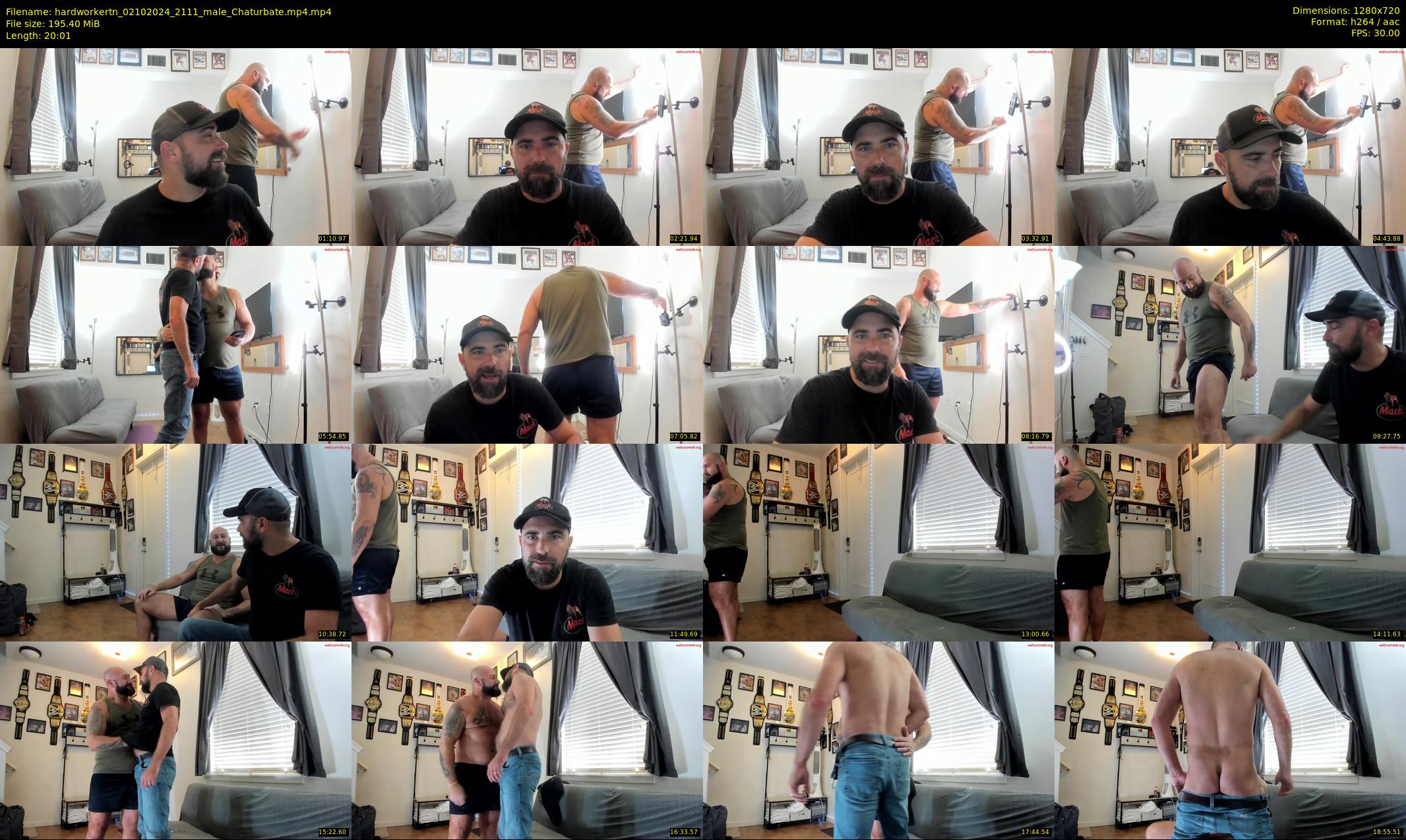 hardworkertn — 21 minute Chaturbate male cam show recording, 720p, Oct 2, 2024