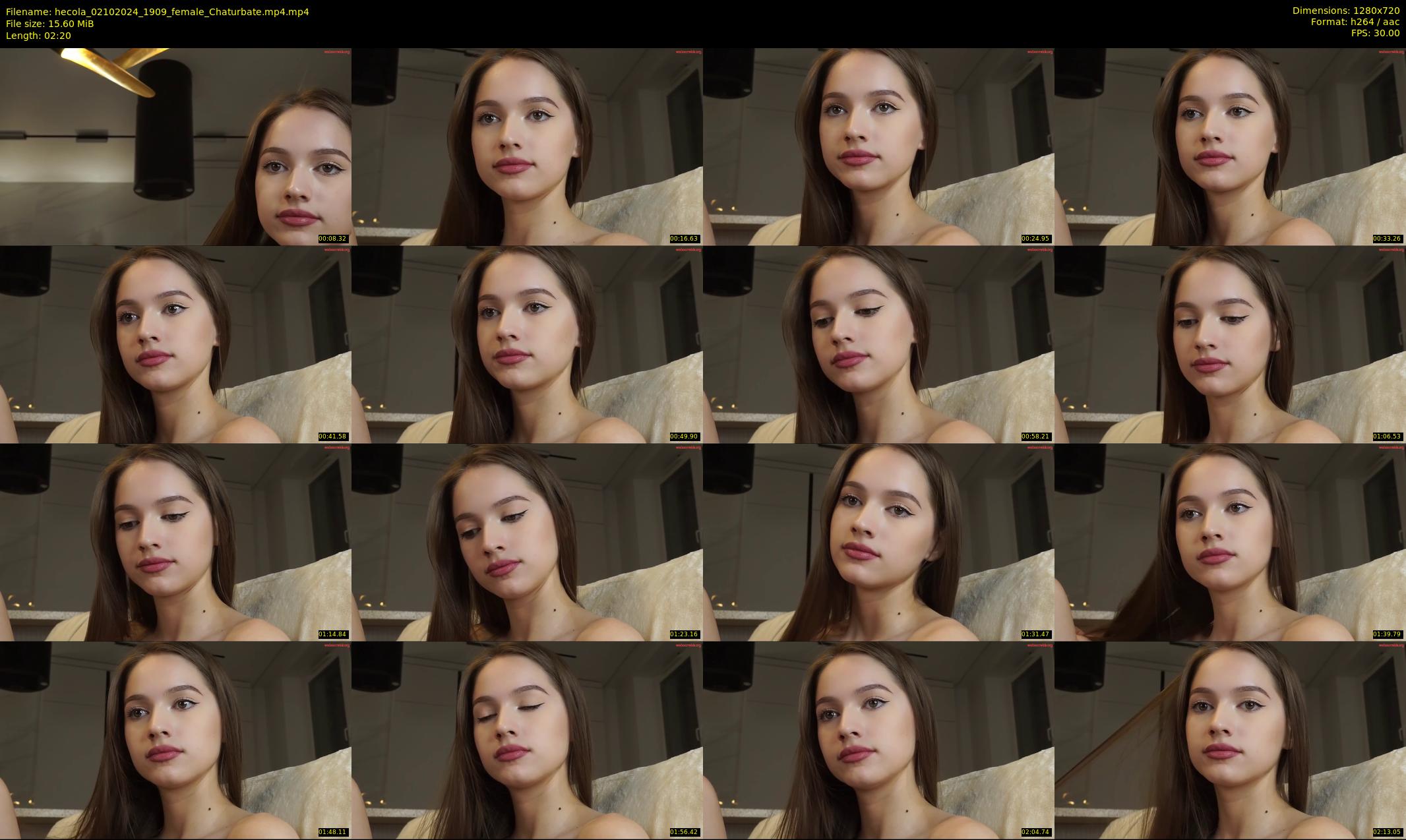 hecola — 3 minute Chaturbate female cam show recording, 720p, Oct 2, 2024