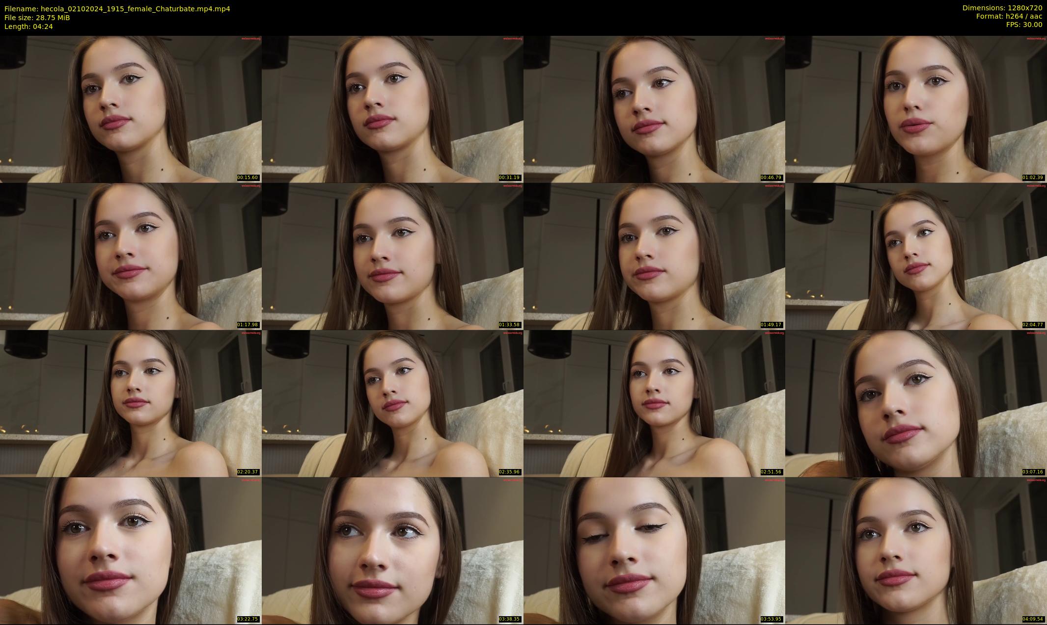 hecola — 5 minute Chaturbate female cam show recording, 720p, Oct 2, 2024