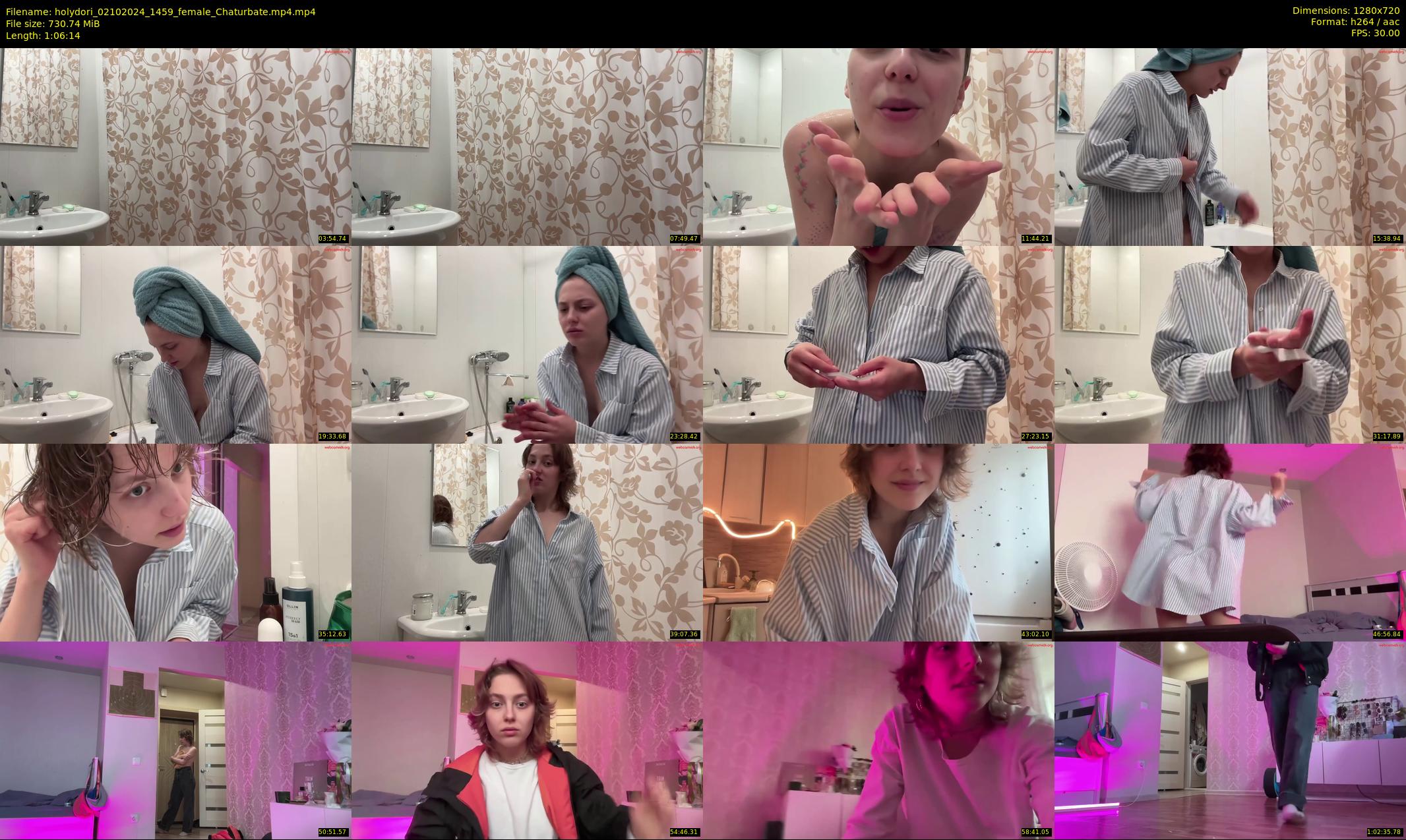 holydori — 67 minute Chaturbate female cam show recording, 720p, Oct 2, 2024
