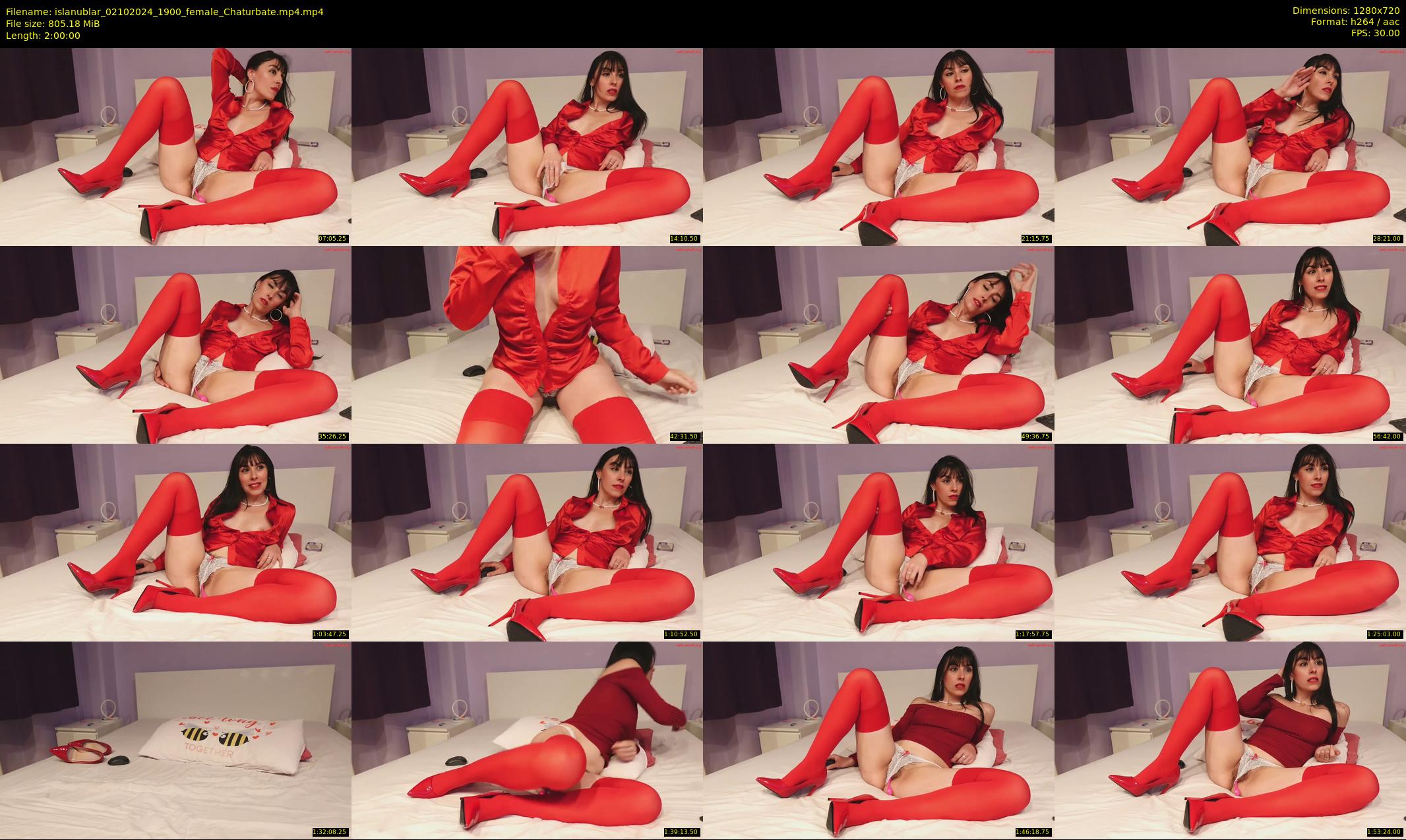 islanublar — 120 minute Chaturbate female cam show recording, 720p, Oct 2, 2024