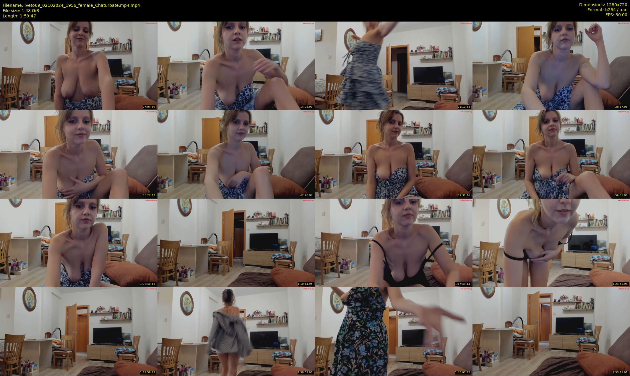 iveto69 — 120 minute Chaturbate female cam show recording, 720p, Oct 2, 2024
