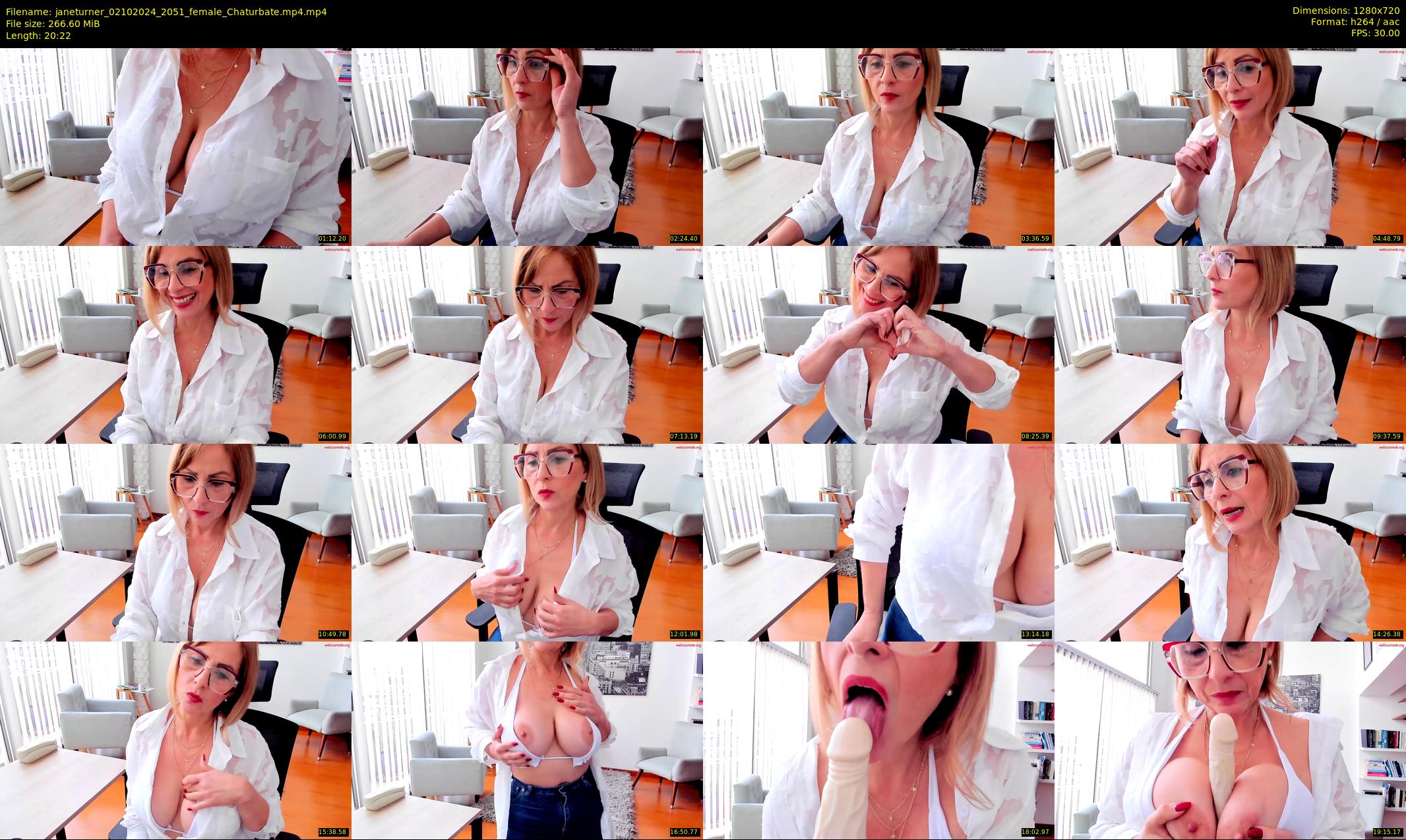 janeturner — 21 minute Chaturbate female cam show recording, 720p, Oct 2, 2024