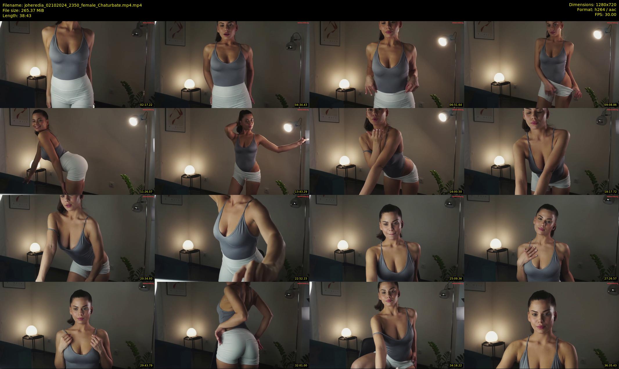 joheredia — 39 minute Chaturbate female cam show recording, 720p, Oct 2, 2024