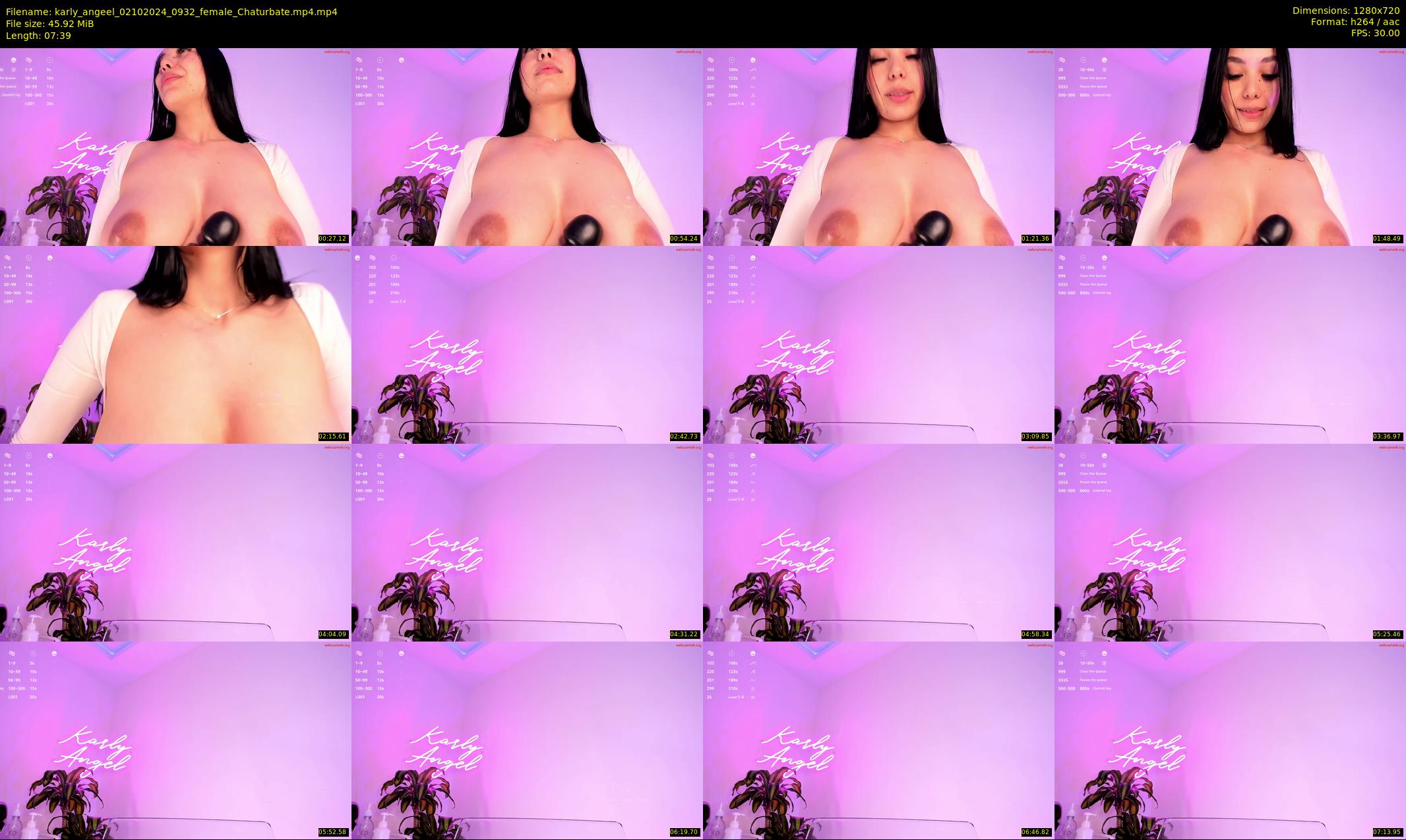 karly_angeel — 8 minute Chaturbate couple cam show recording, 720p, Oct 2, 2024