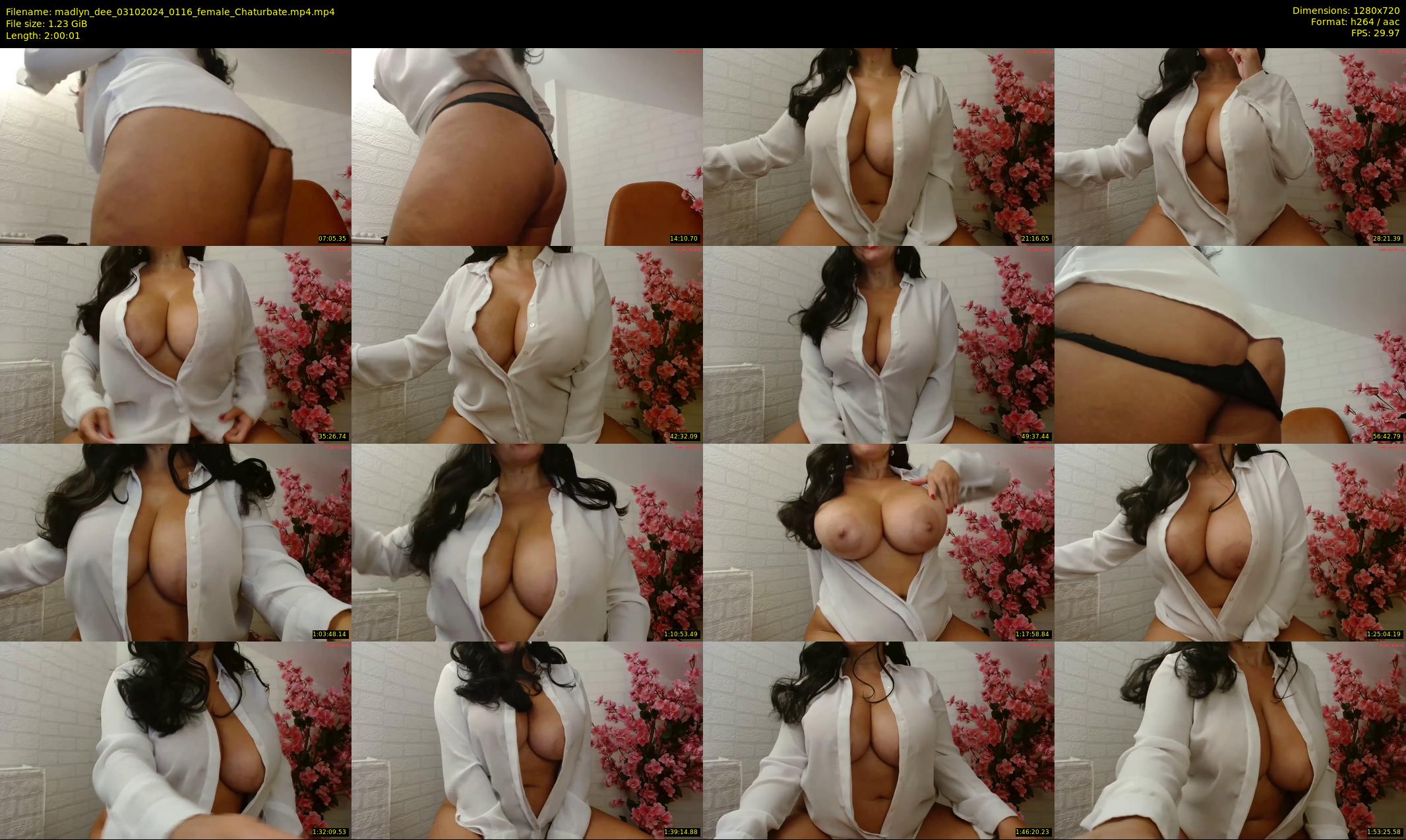 madlyn_dee — 121 minute Chaturbate female cam show recording, 720p, Oct 3, 2024