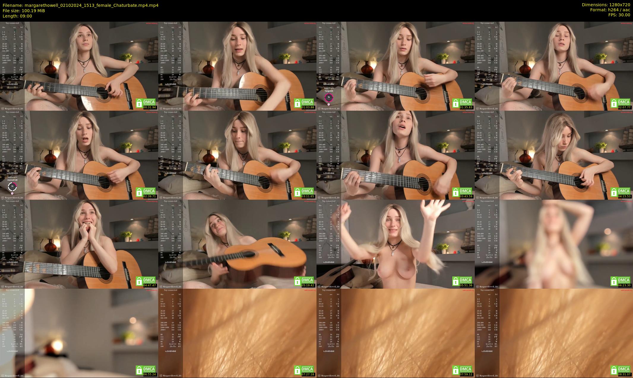 margarethowell — 9 minute Chaturbate female cam show recording, 720p, Oct 2, 2024